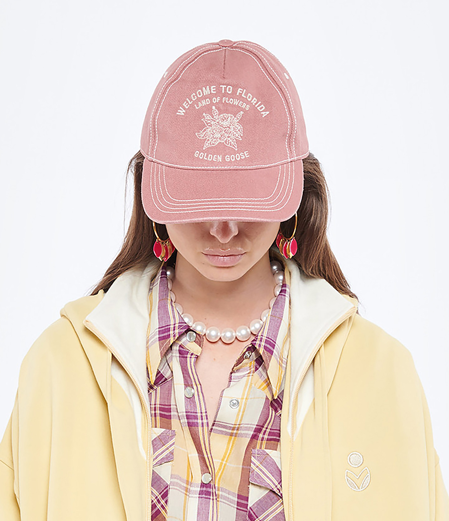 Casquette Journey Denim Rose