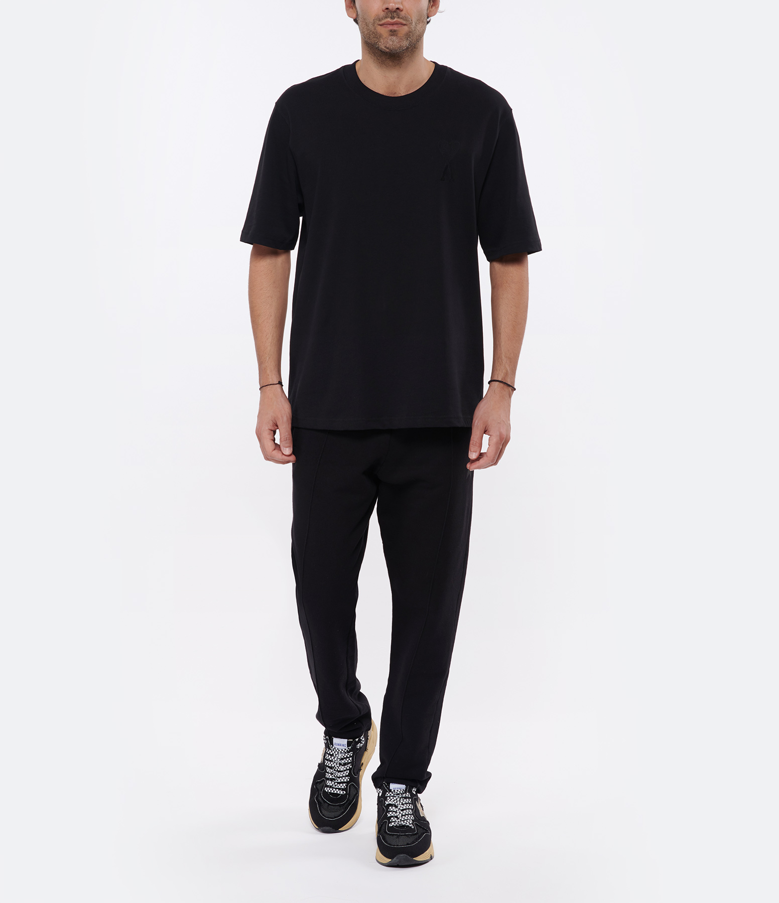 Jogging Homme Doro Étoile Coton Noir