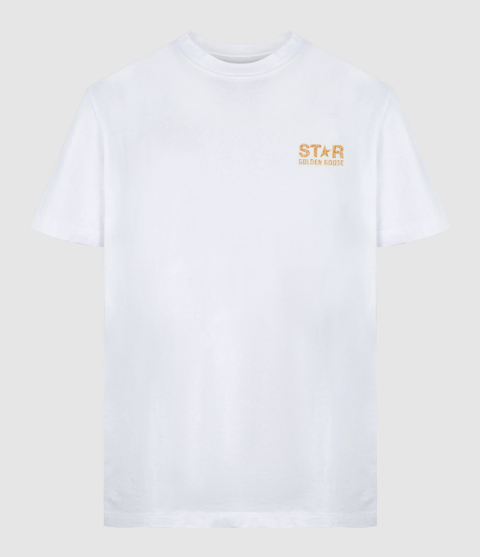 Tee-shirt Big Star Coton Blanc Doré