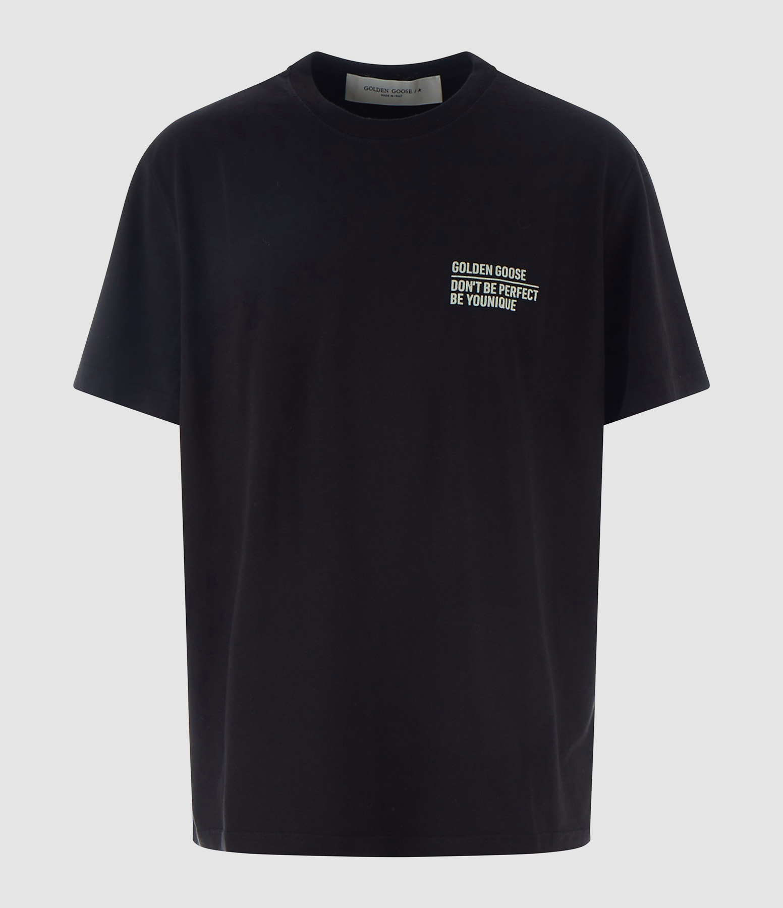 Tee-shirt Homme Don't be Perfect Coton Noir