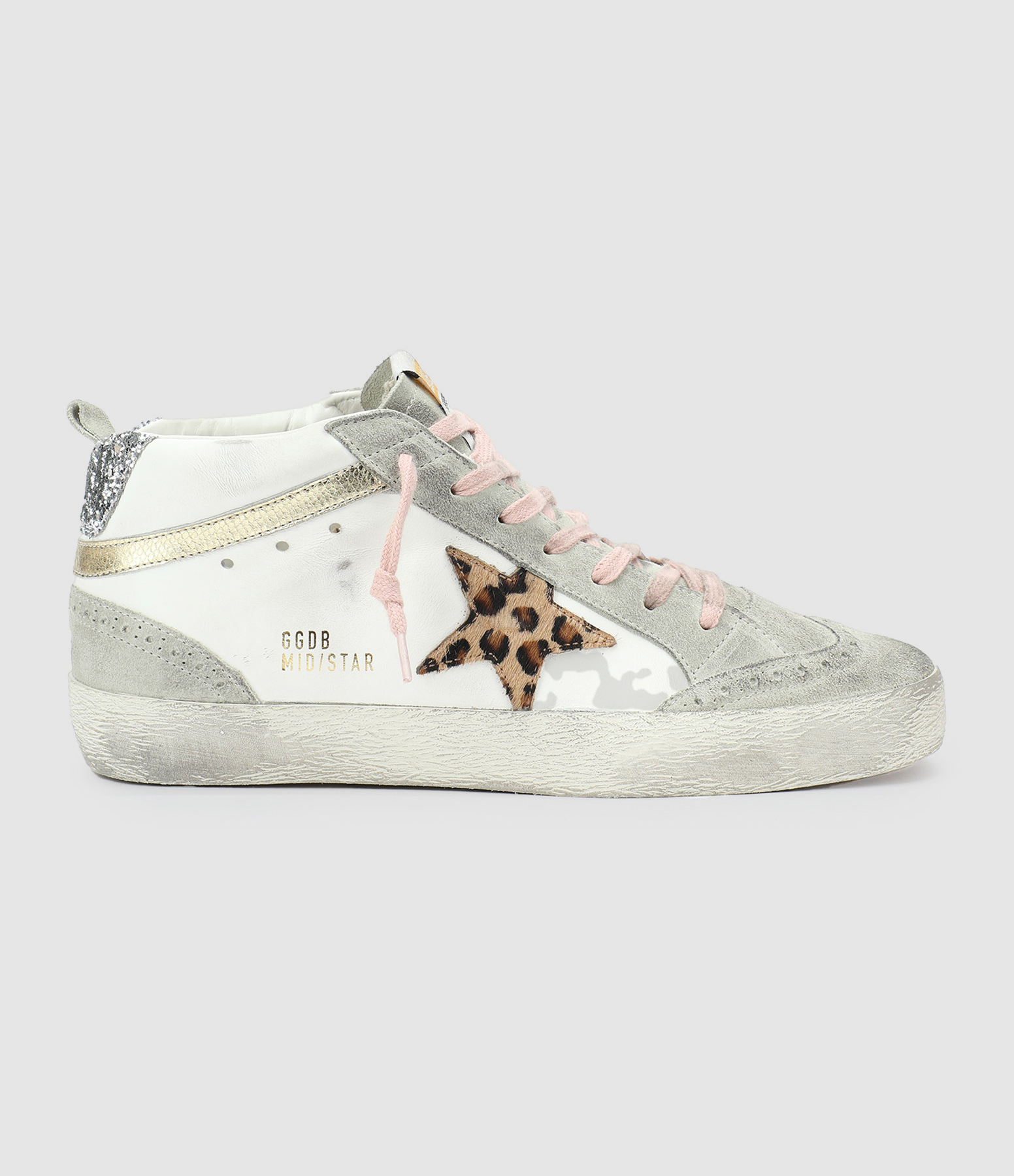 basket golden goose leopard