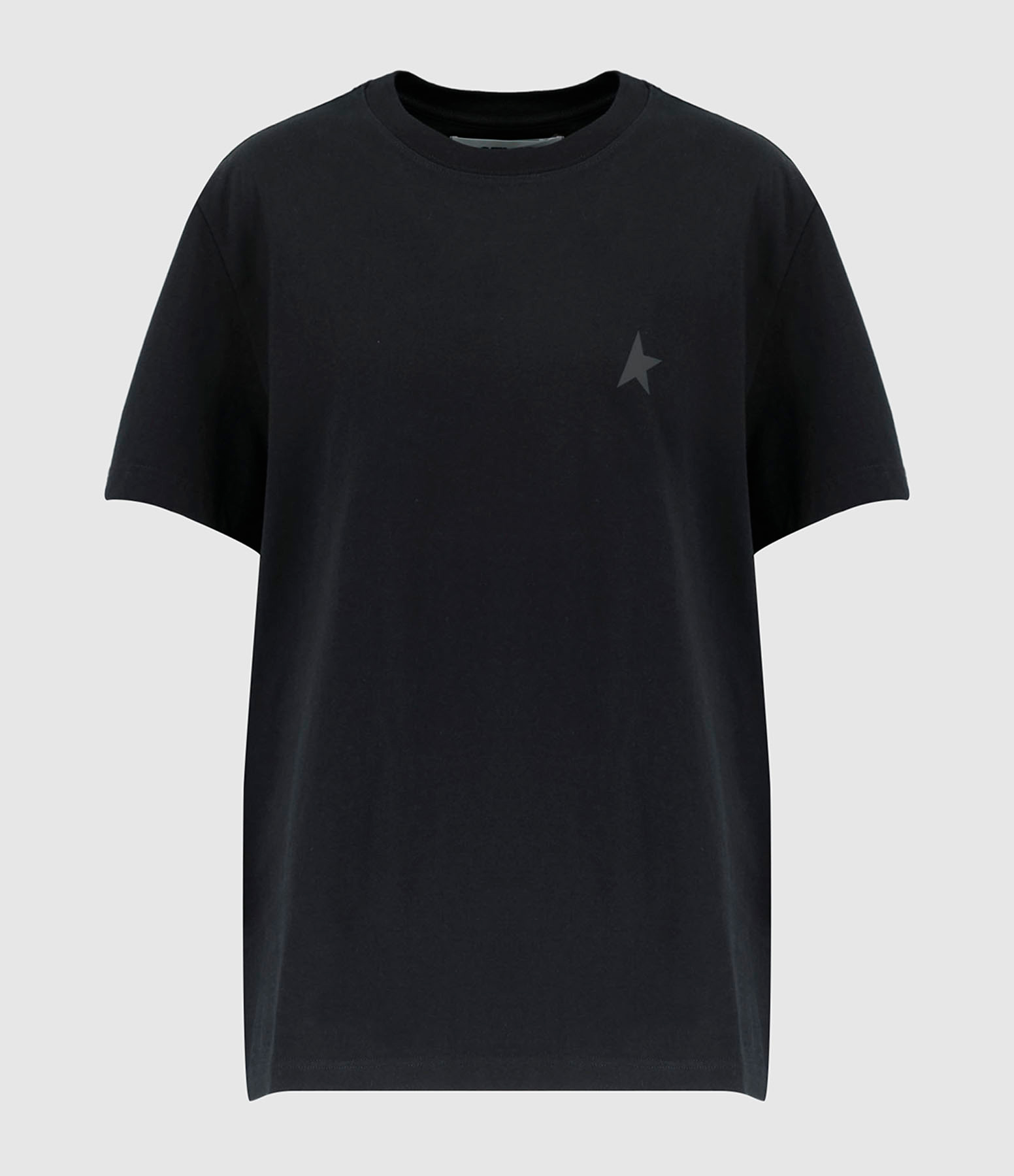 Tee-shirt Homme Étoile Coton Noir