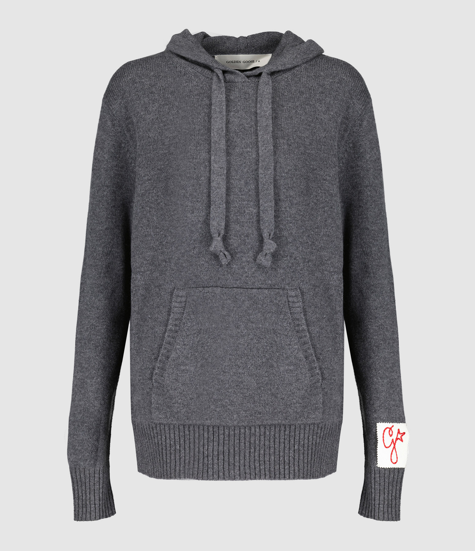 Sweatshirt Hoodie Golden Cachemire Gris