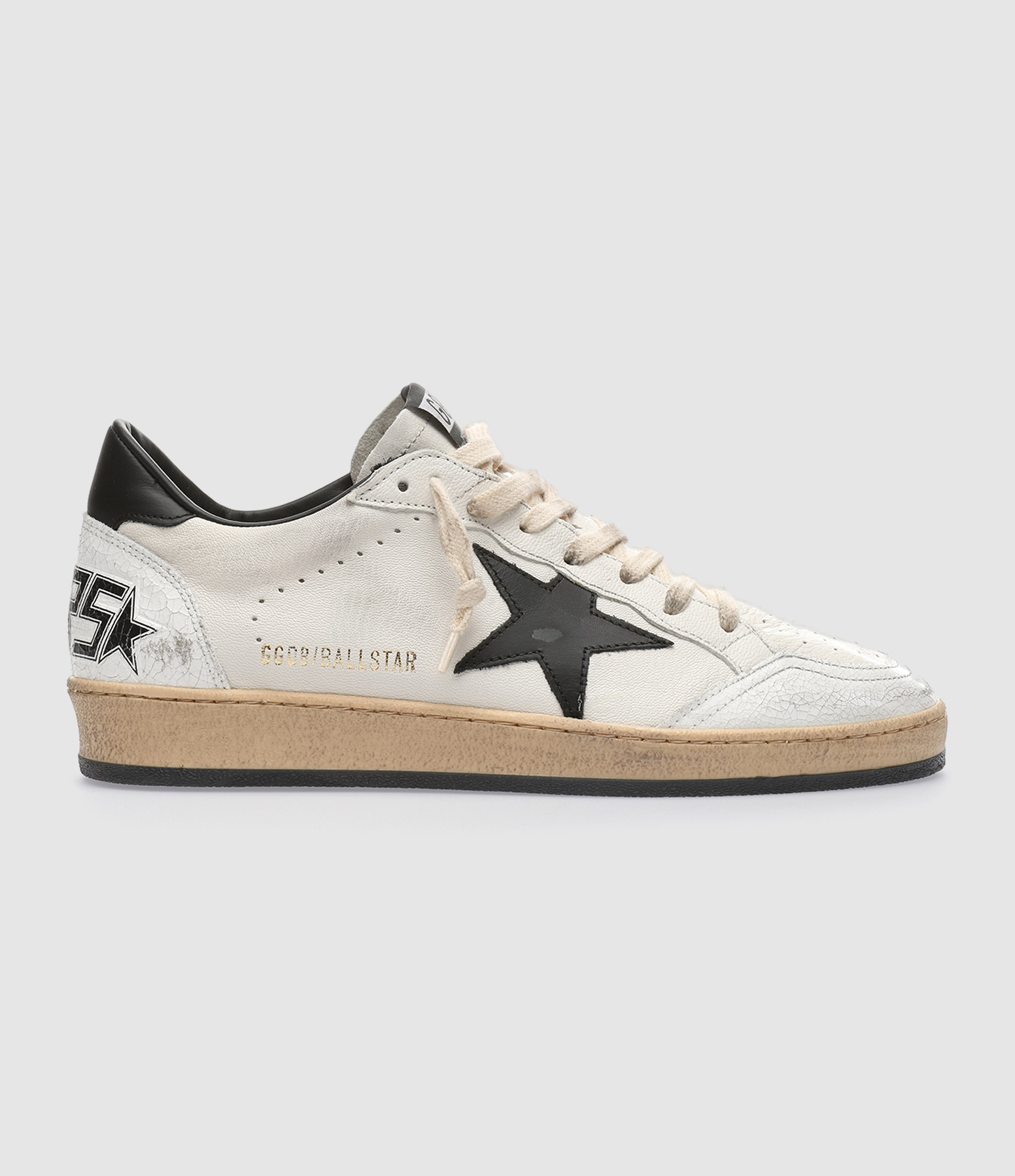 Baskets Homme Ballstar Blanc Noir