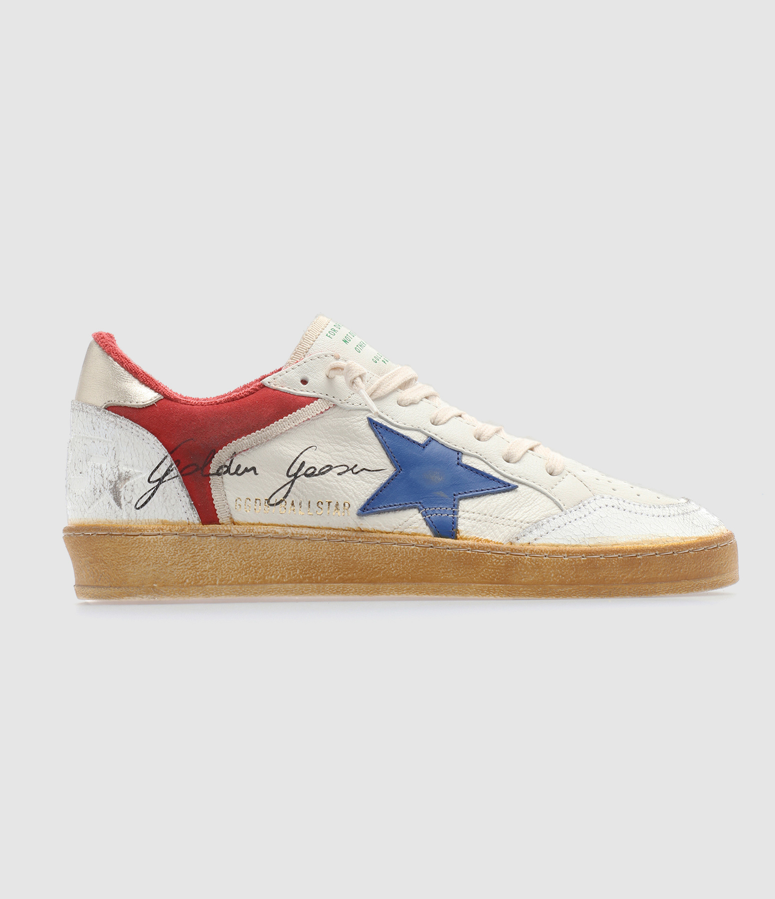 Baskets Homme Ballstar Blanc Bleu