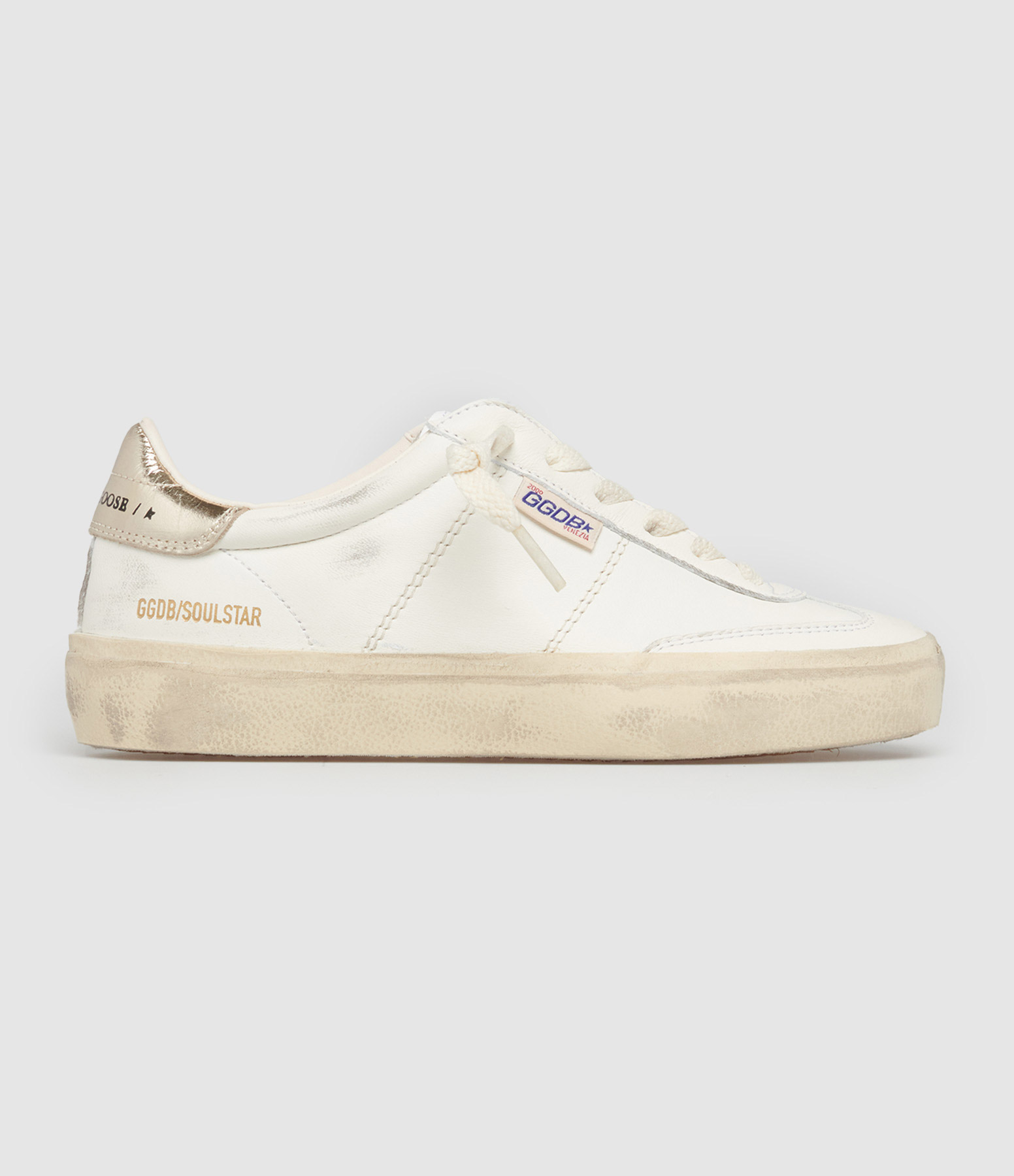 Baskets Soul Star Cuir Blanc Platinum