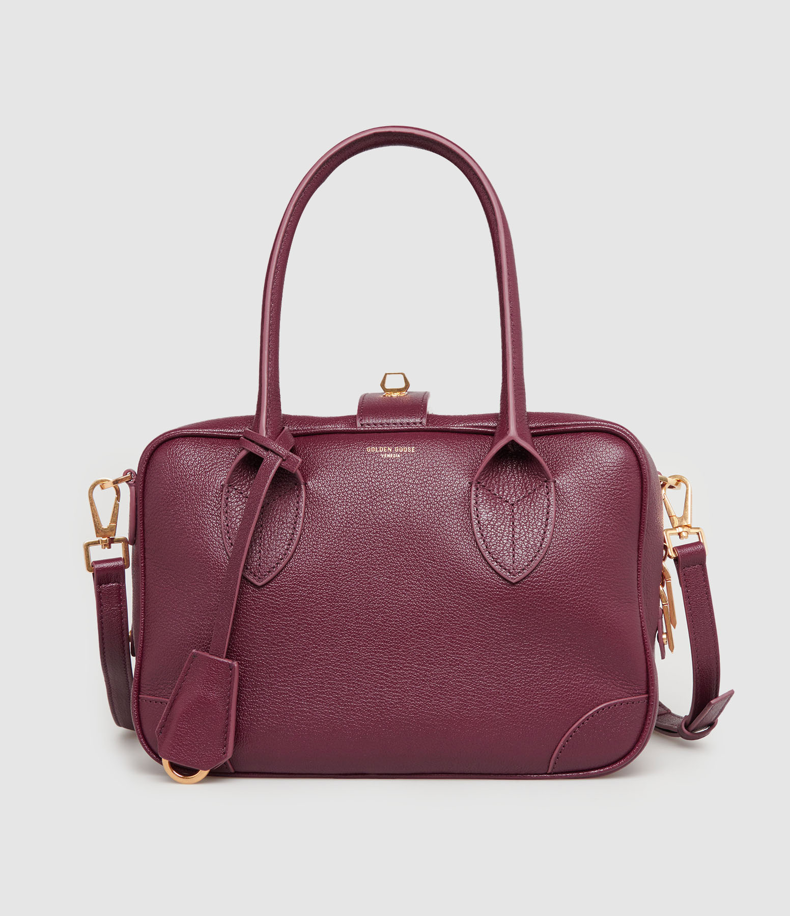 Sac Vita Cuir Bordeaux