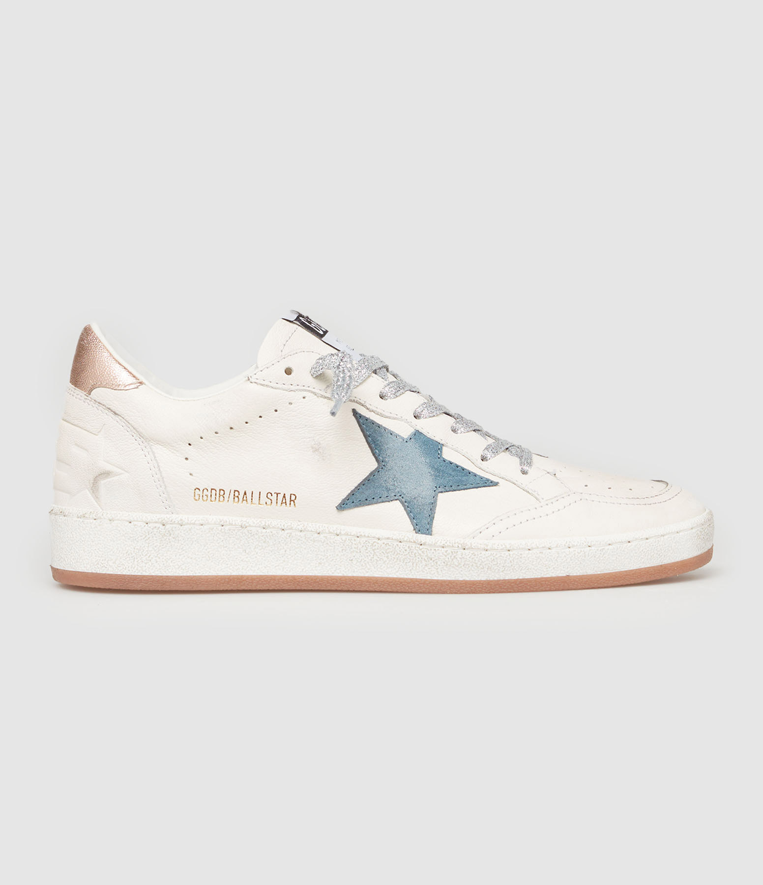 Baskets Ballstar Cuir Bleu