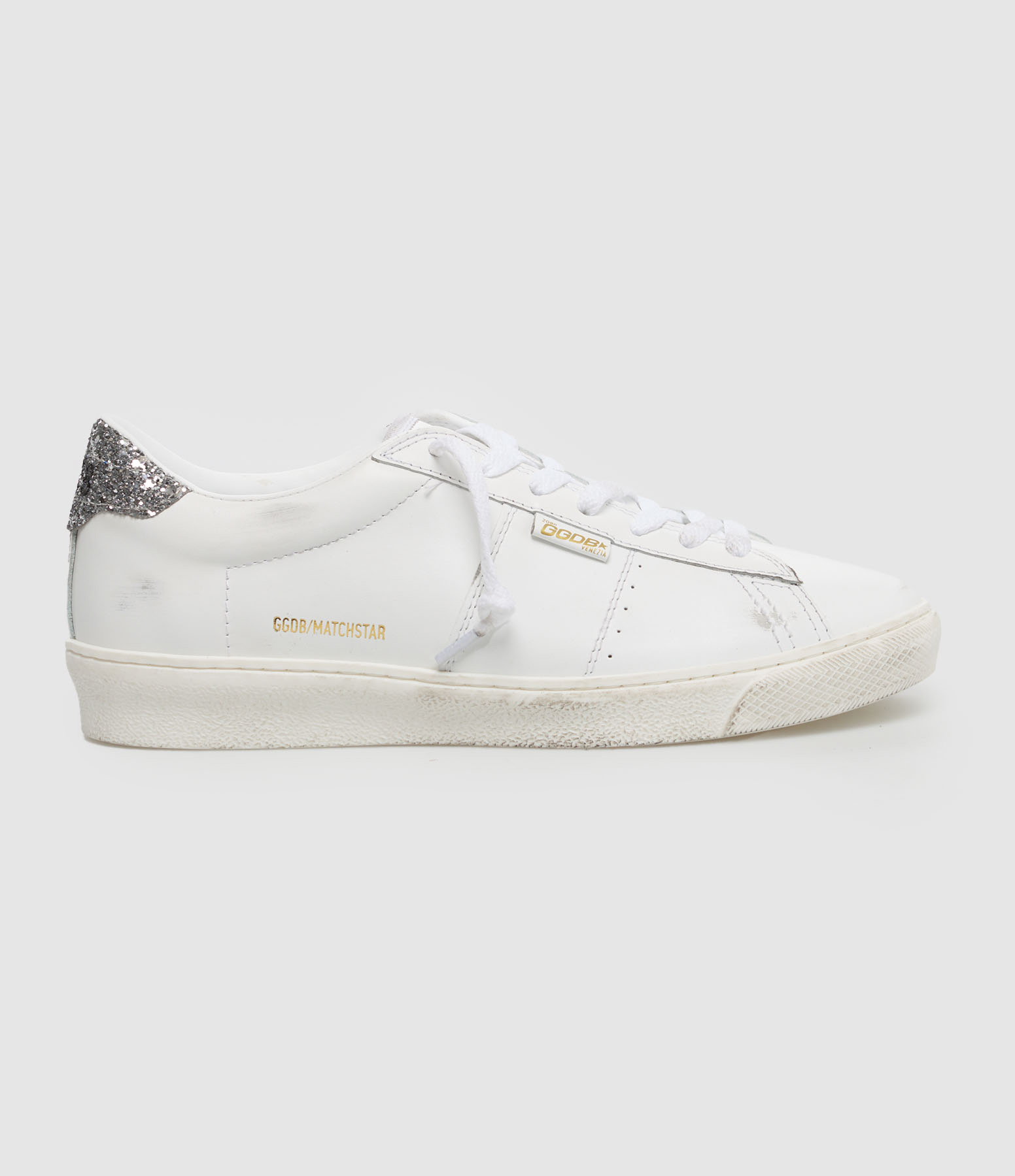 Baskets Matchstar Cuir Blanc