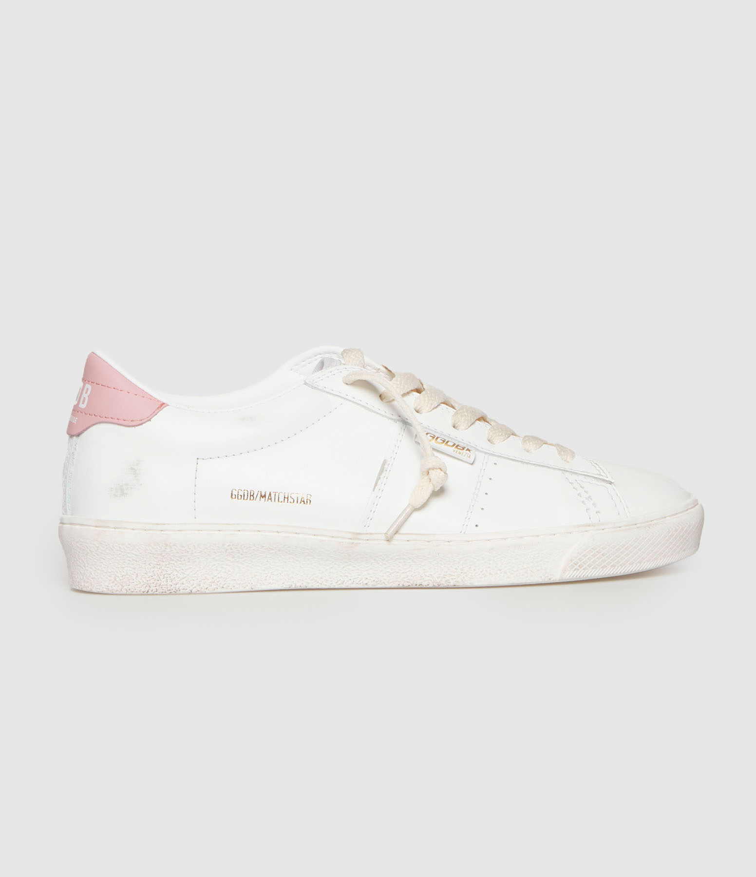 Baskets Matchstar Cuir Blanc