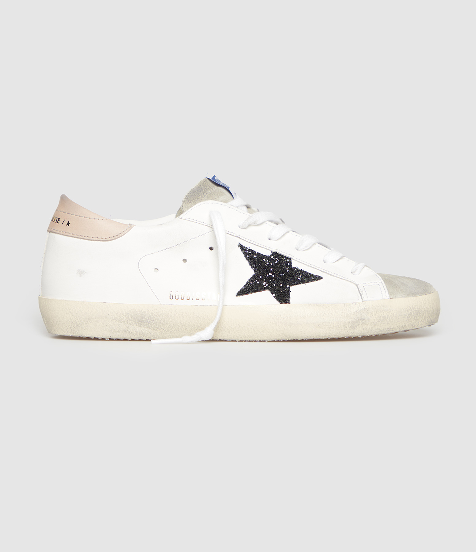 Baskets Super-Star White Taupe Black Dove Grey