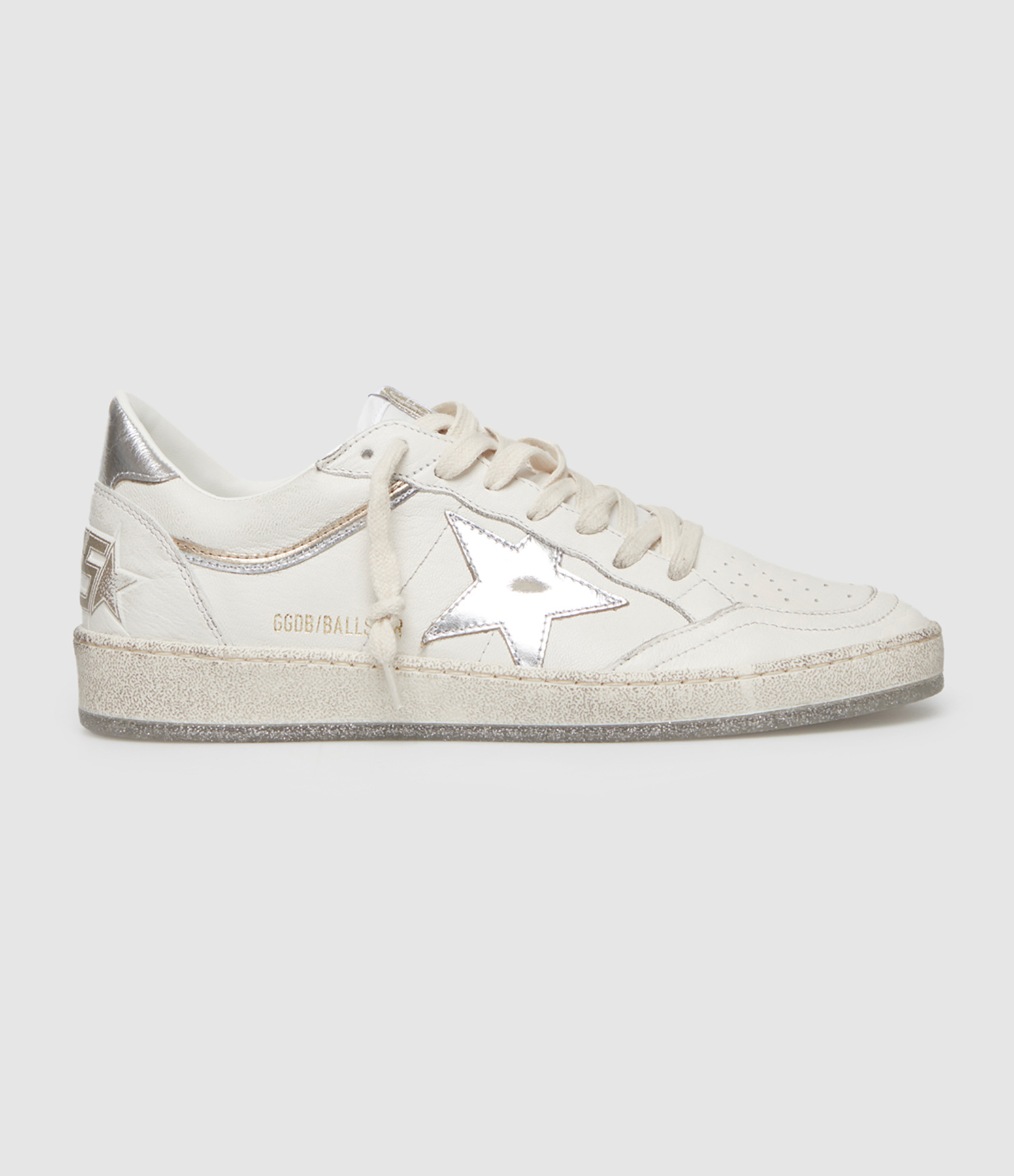 Baskets Ball Star Optic White Silver