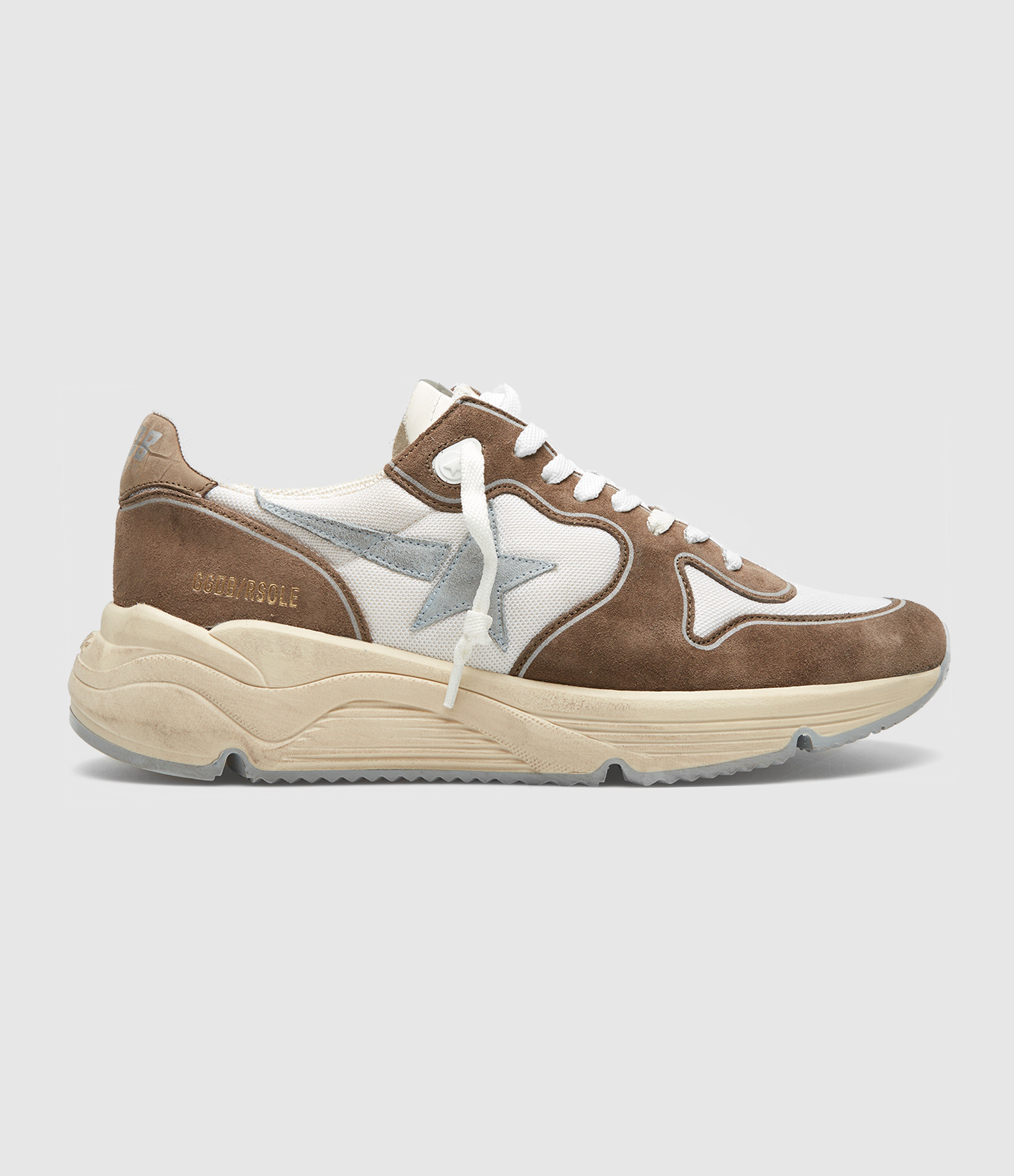 Baskets Homme Running Sole White Rifle Green Quarry
