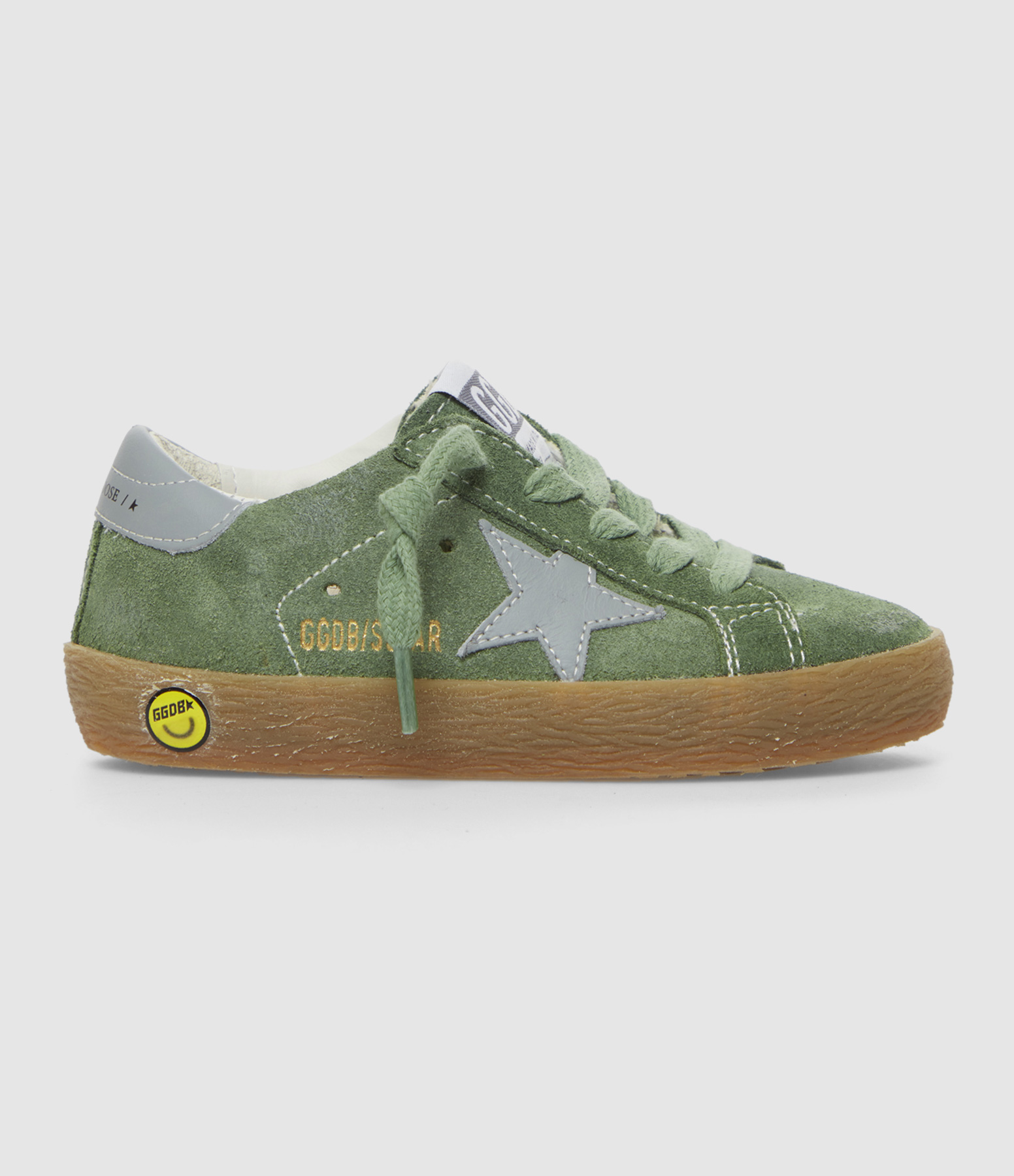 Baskets Enfant Super-Star Green Light Blue