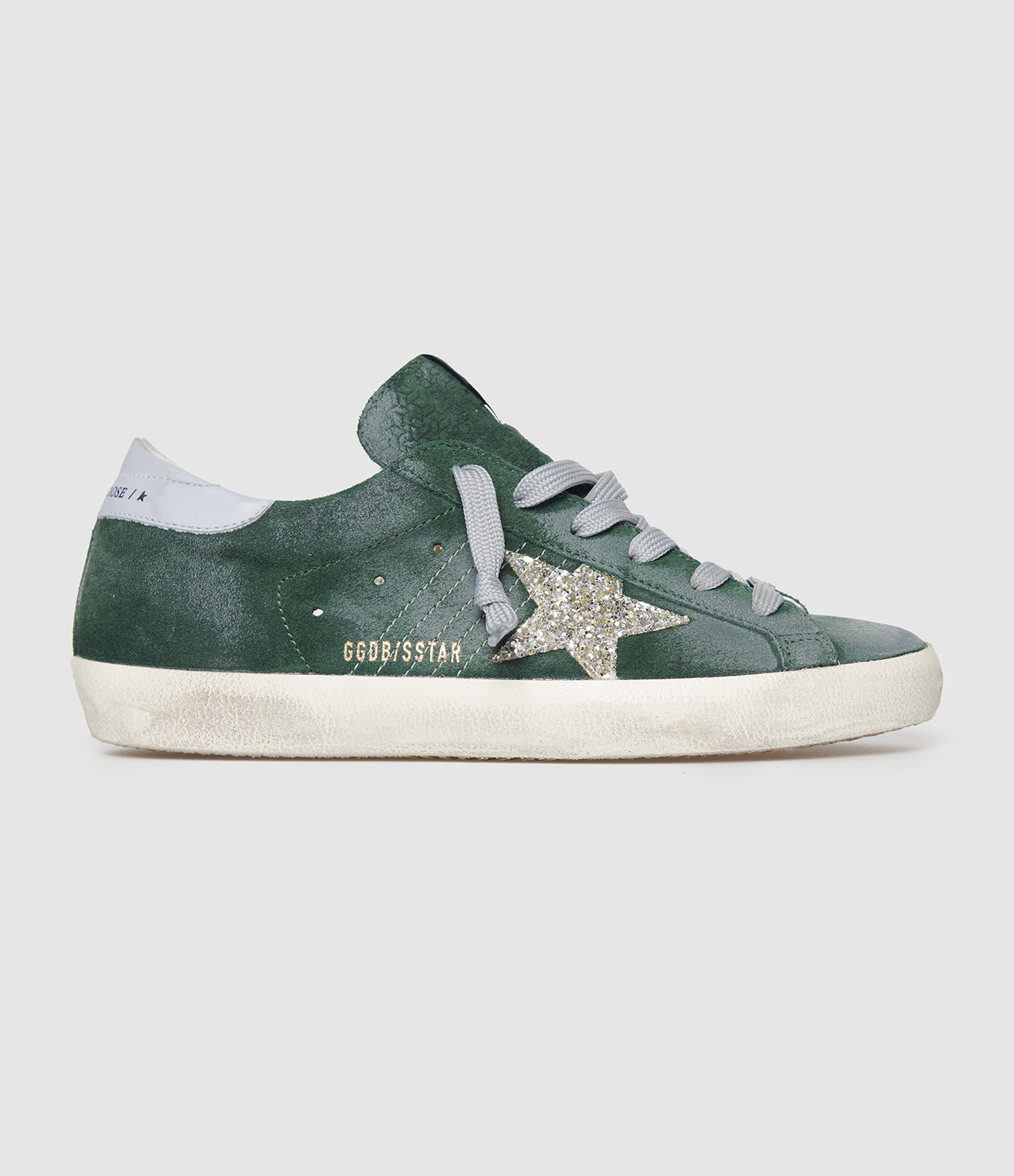 Baskets Super Star Dark Green/Platinum/Quarry