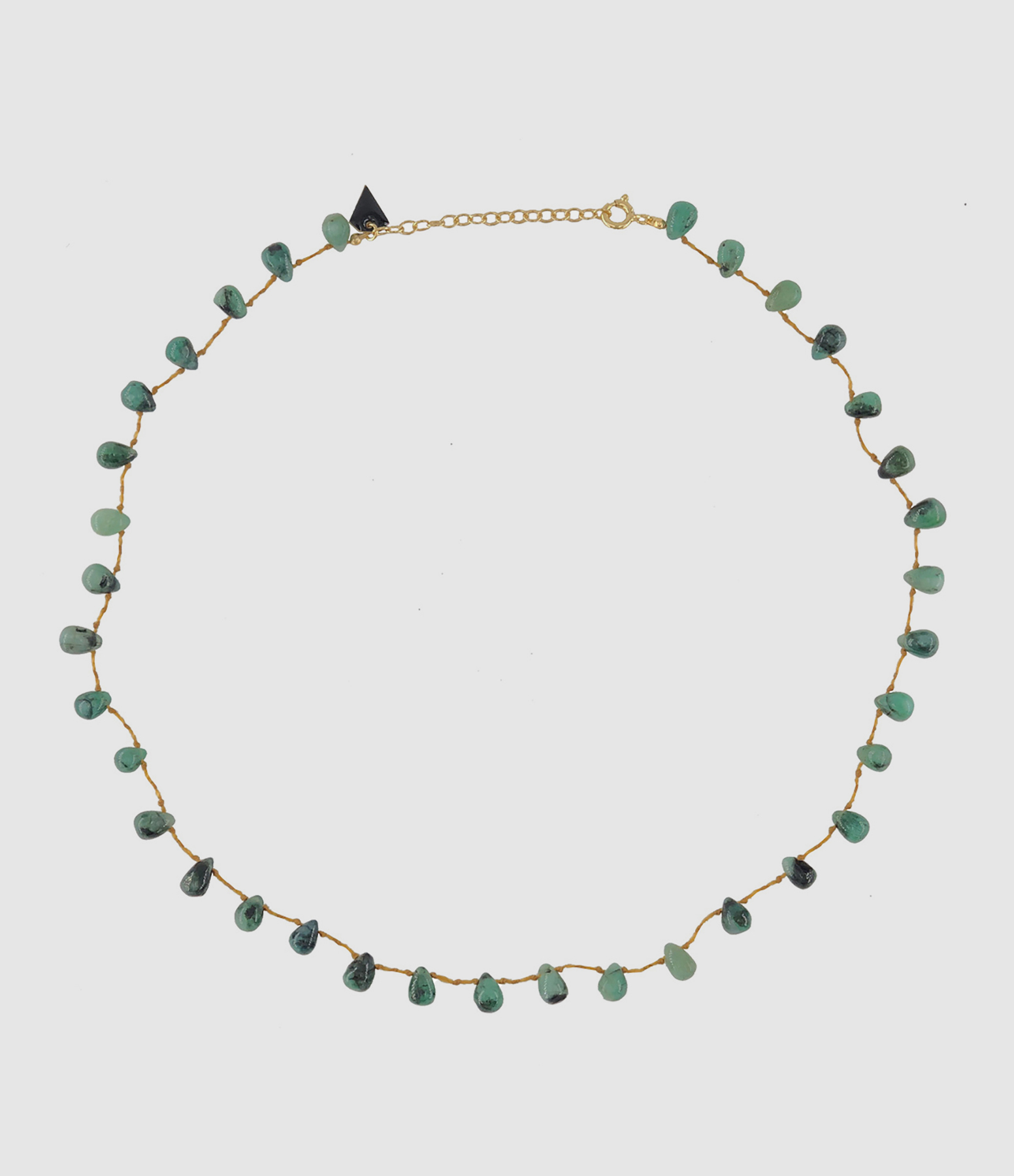 Collier Goutte Émeraude