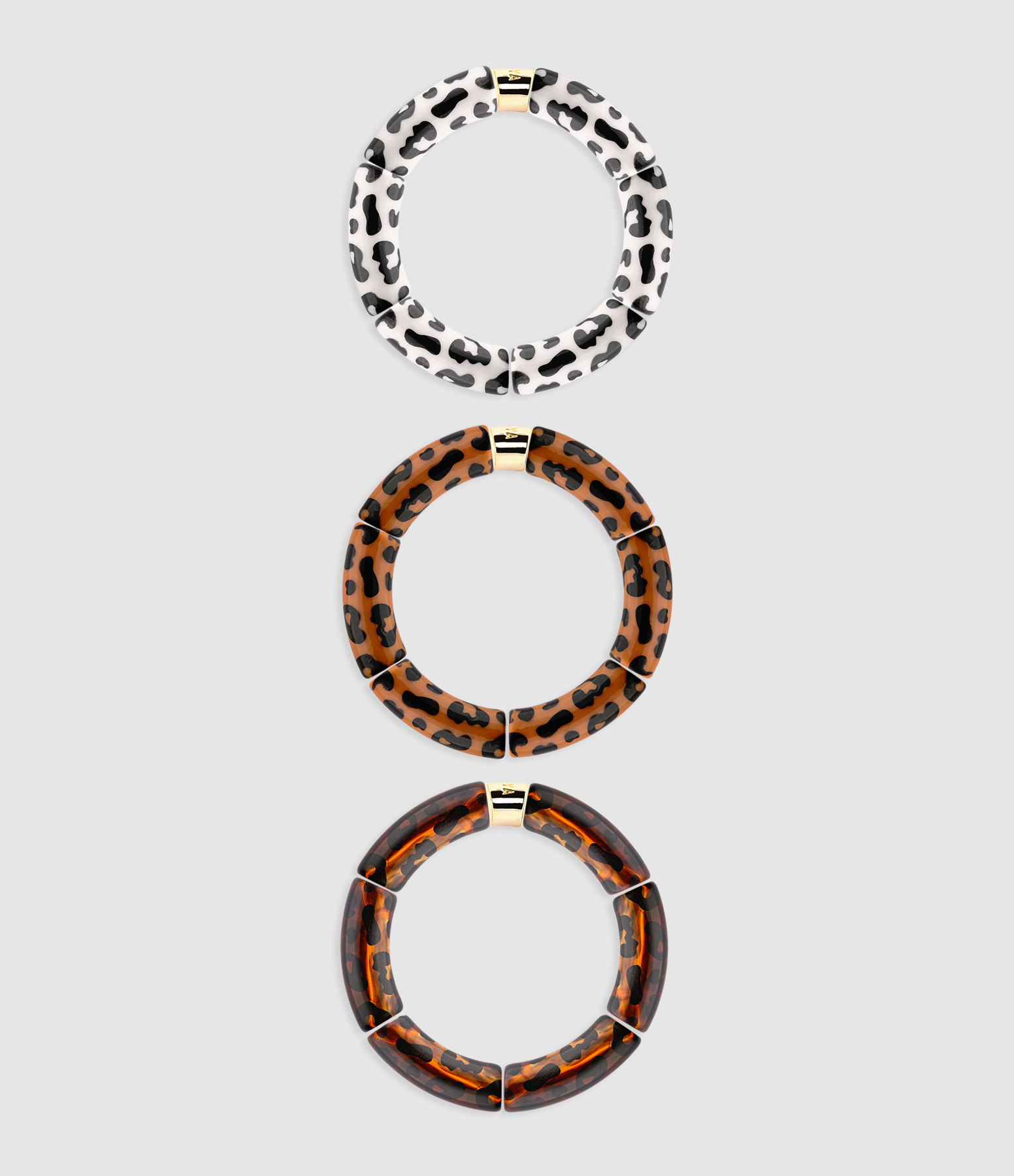 Bracelet Trio Graou Imprimé Animal