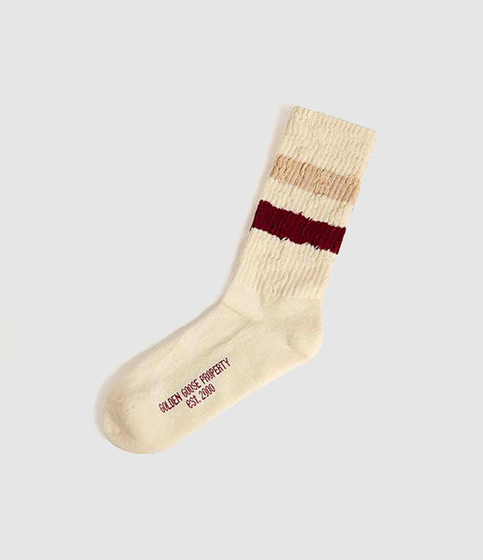 Chaussettes Heritage White Boulder Tawny Port