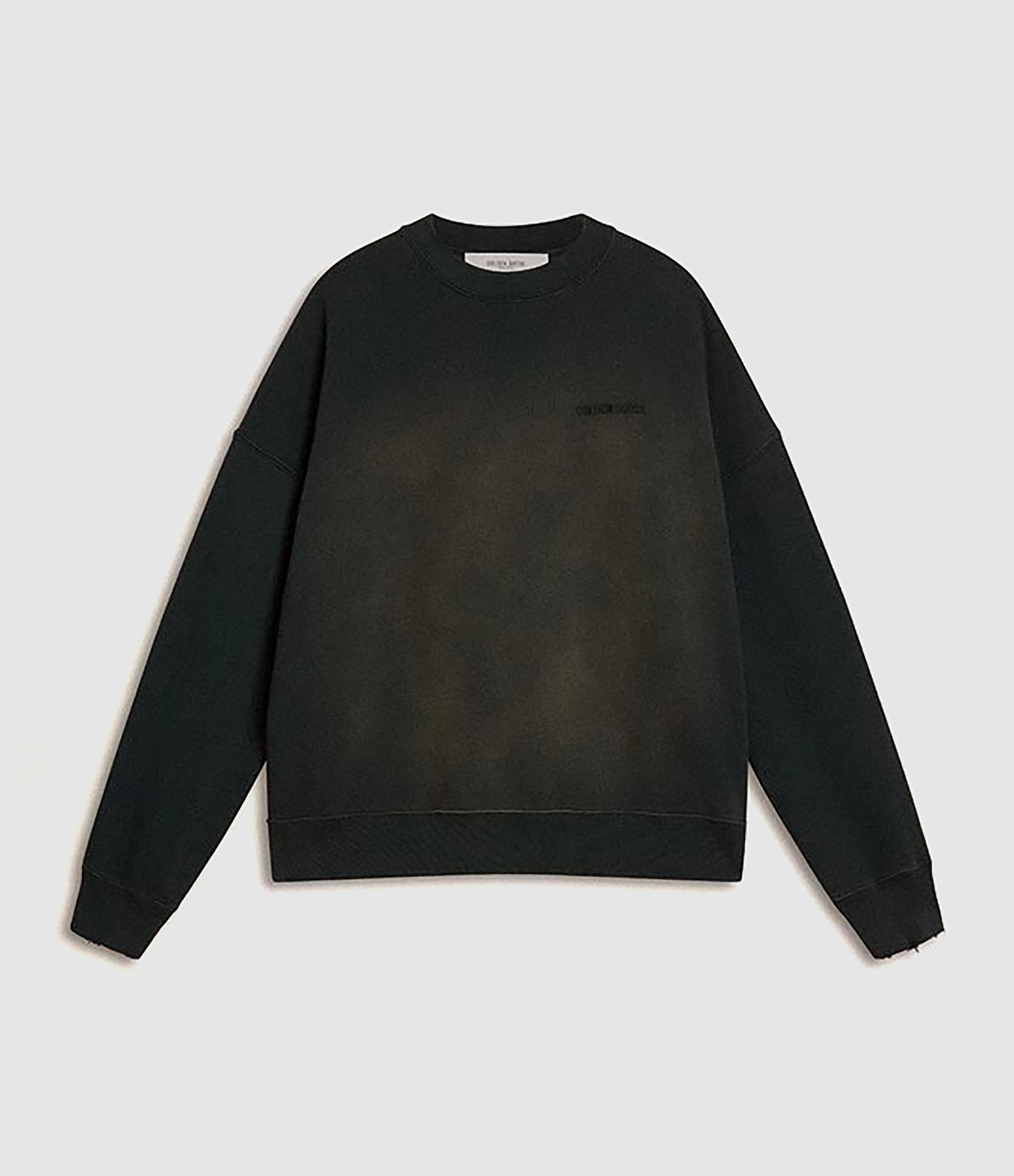 Sweatshirt Bleached Washed Black