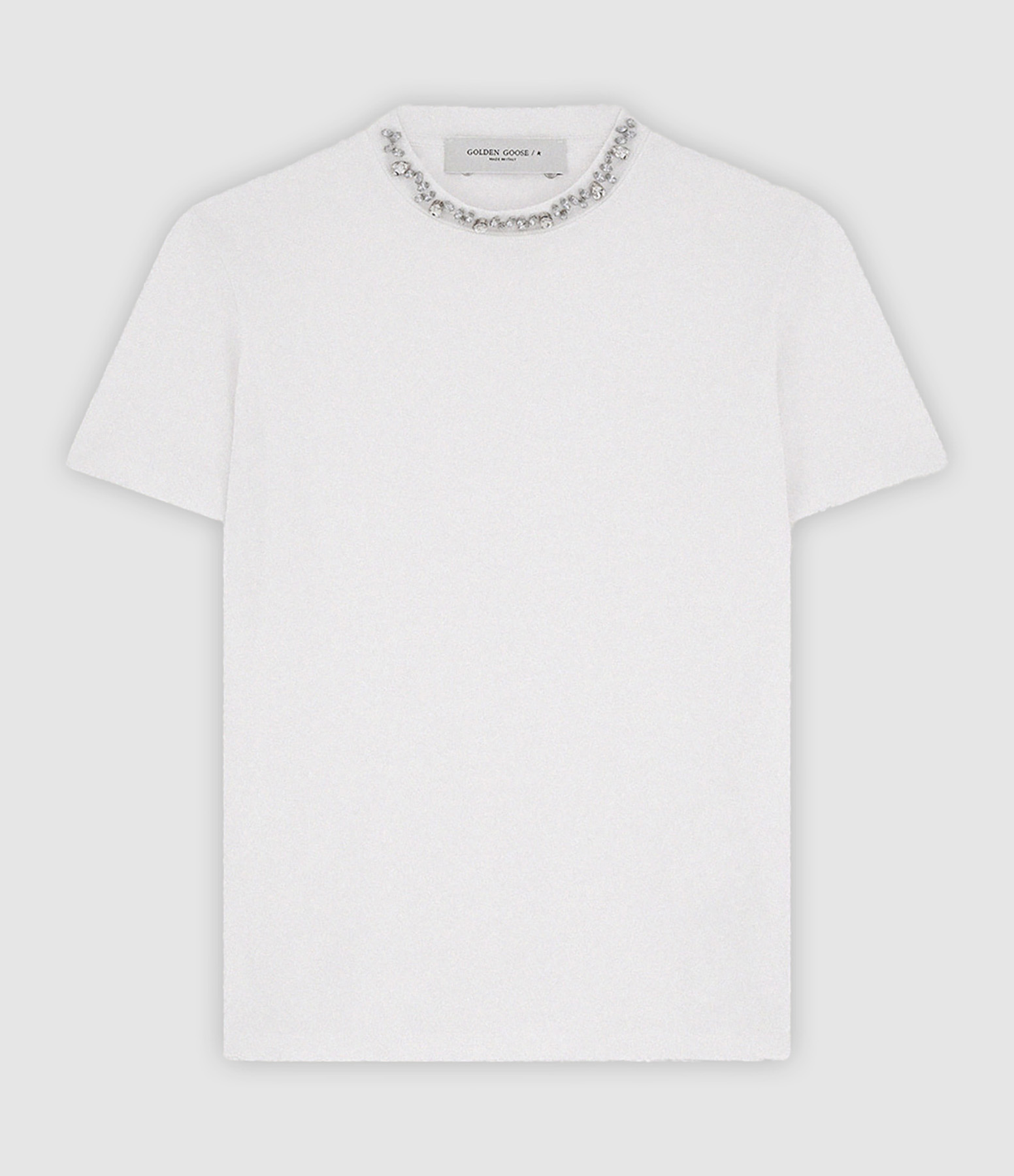 Tee-shirt Golden Coton Blanc Vintage