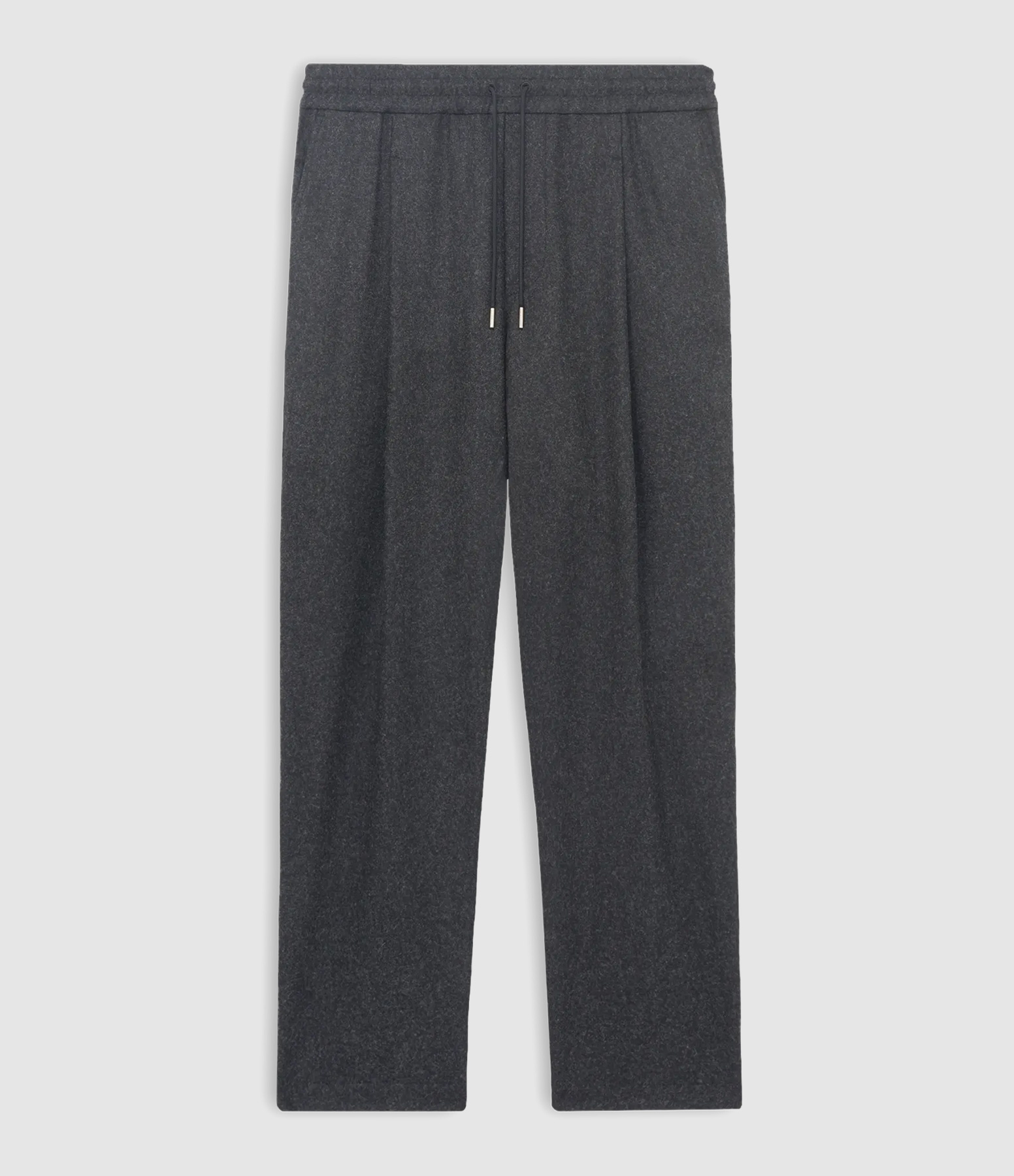 Pantalon Homme Cropped Flanelle Dark Grey
