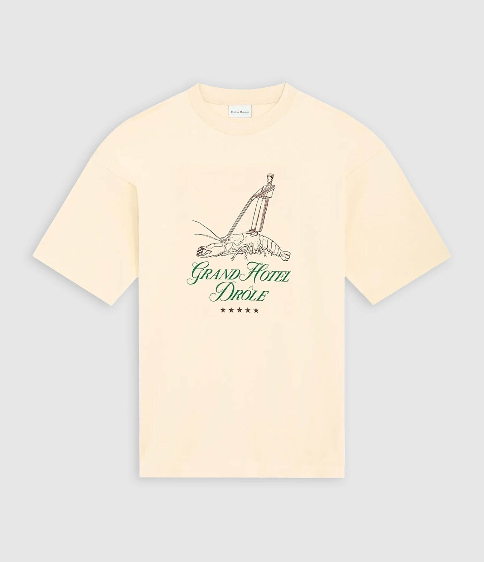 Tee-shirt Homme Homard Natural Beige