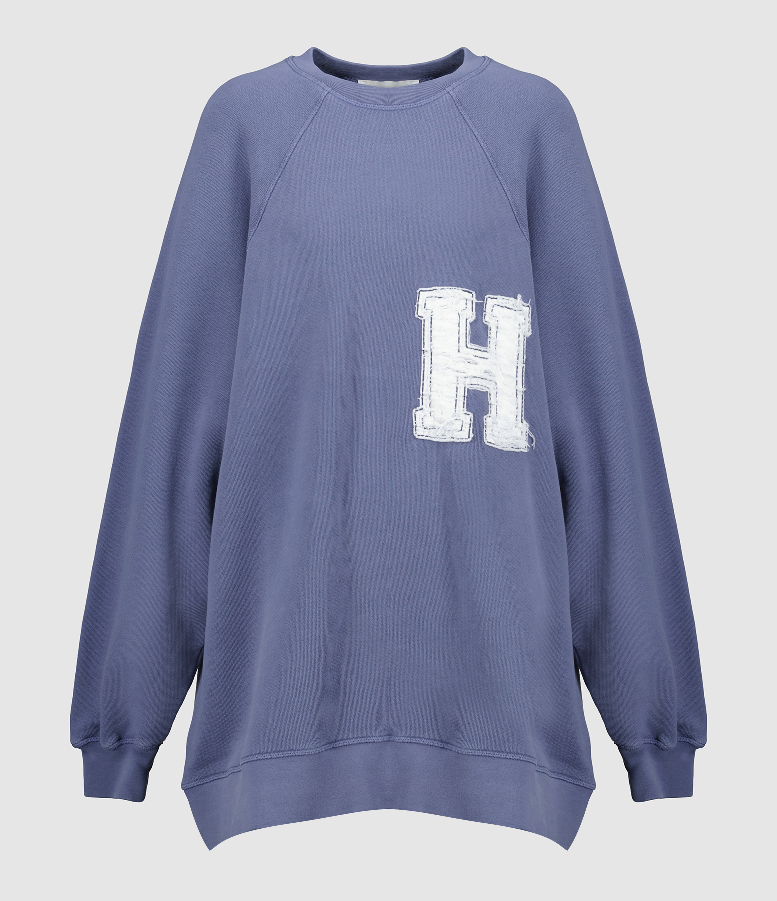 Sweatshirt Patch Blue Indigo