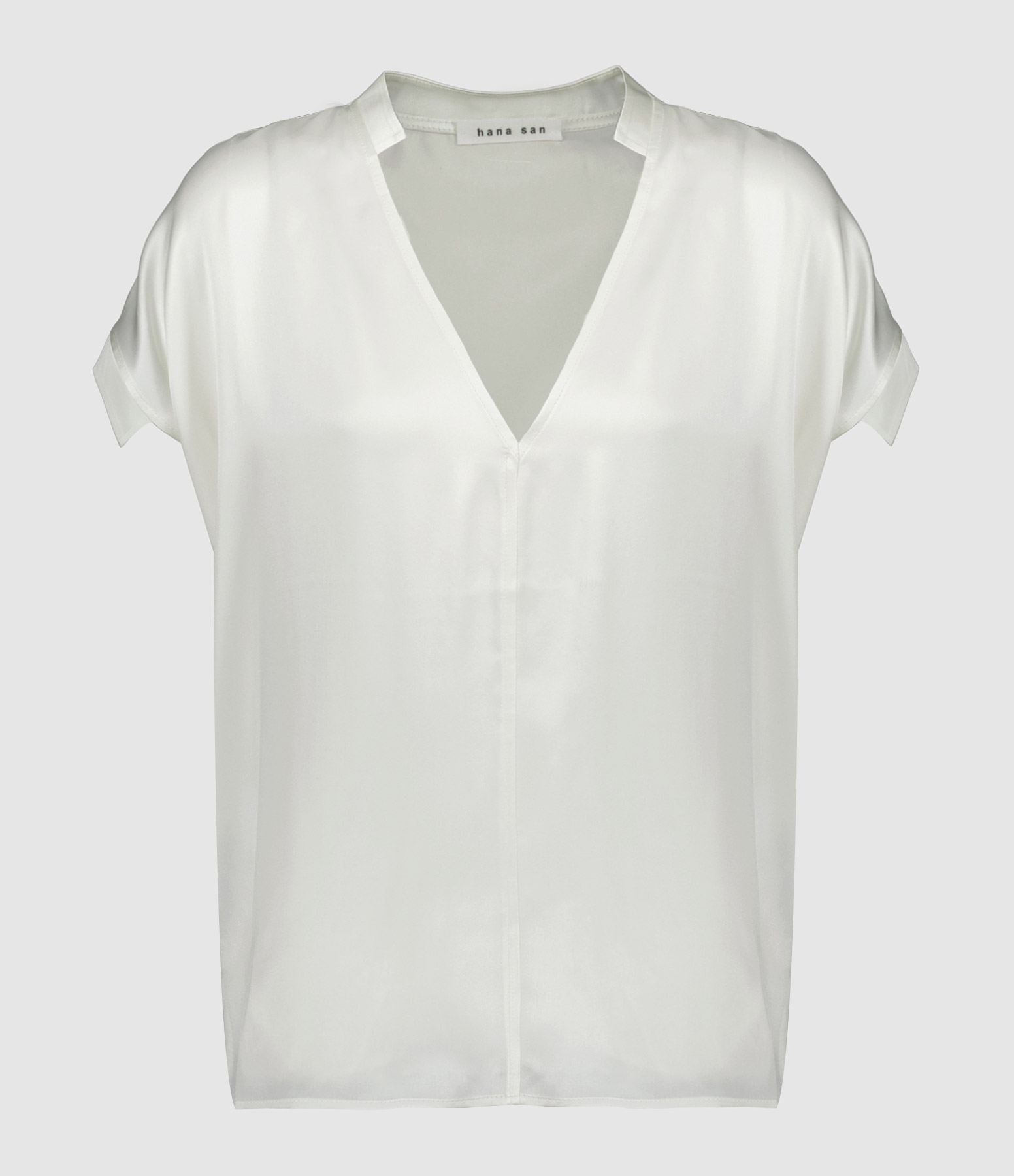 Top David Soie Ivoire
