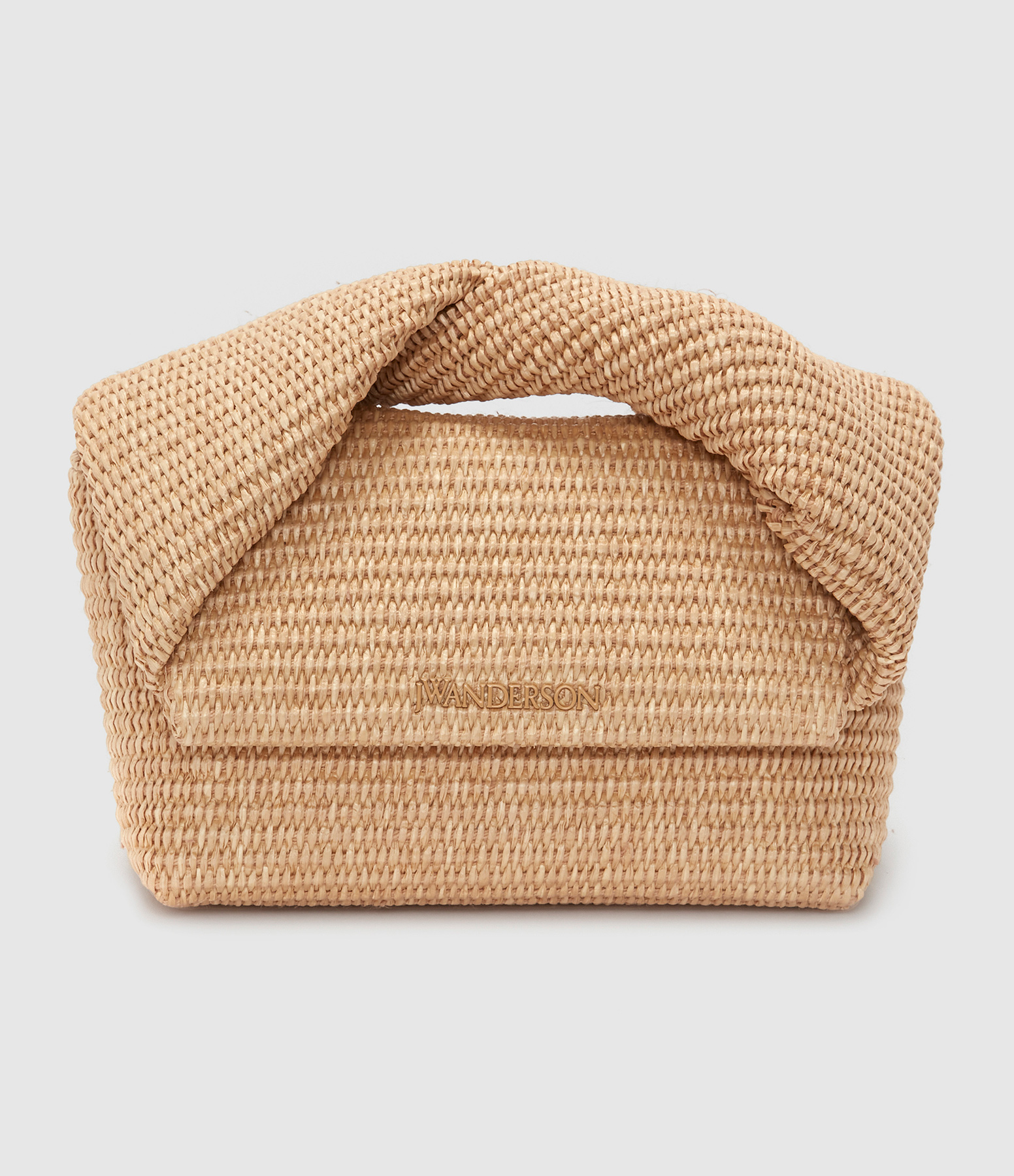 Sac Twister Midi Raphia Natural