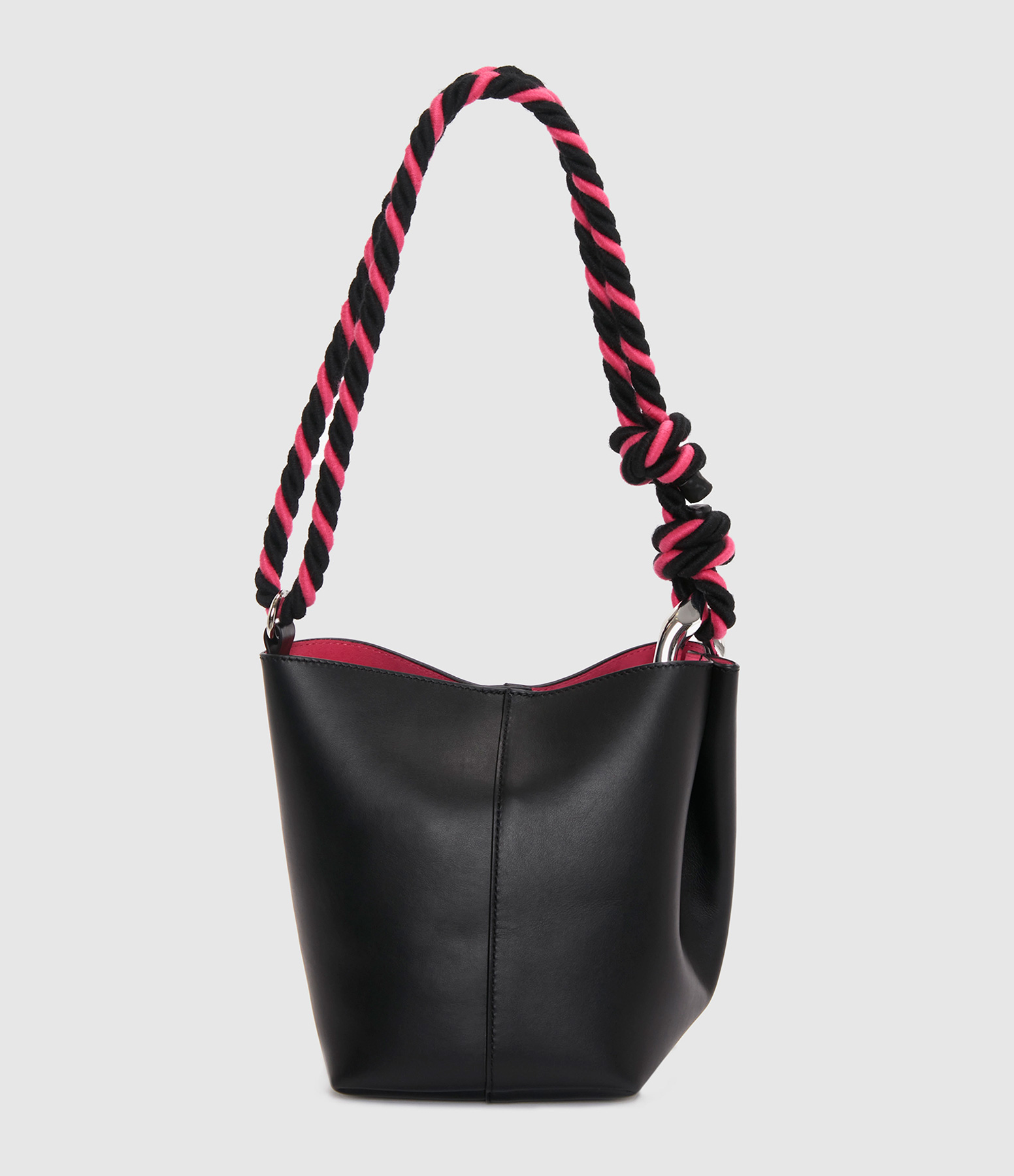 Sac Bucket The Jwa Corner Small Cuir Noir
