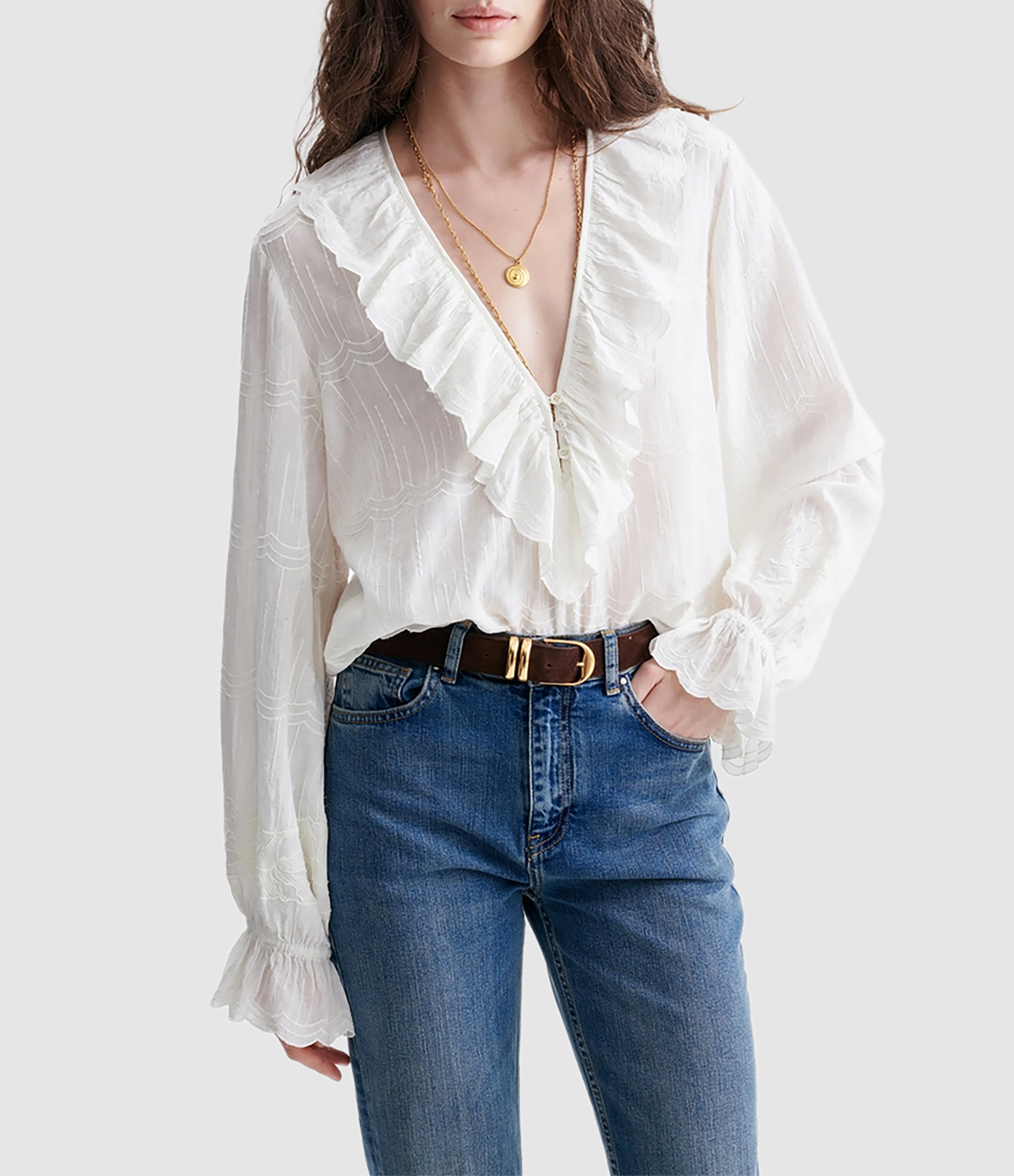 Blouse Helea Ecru