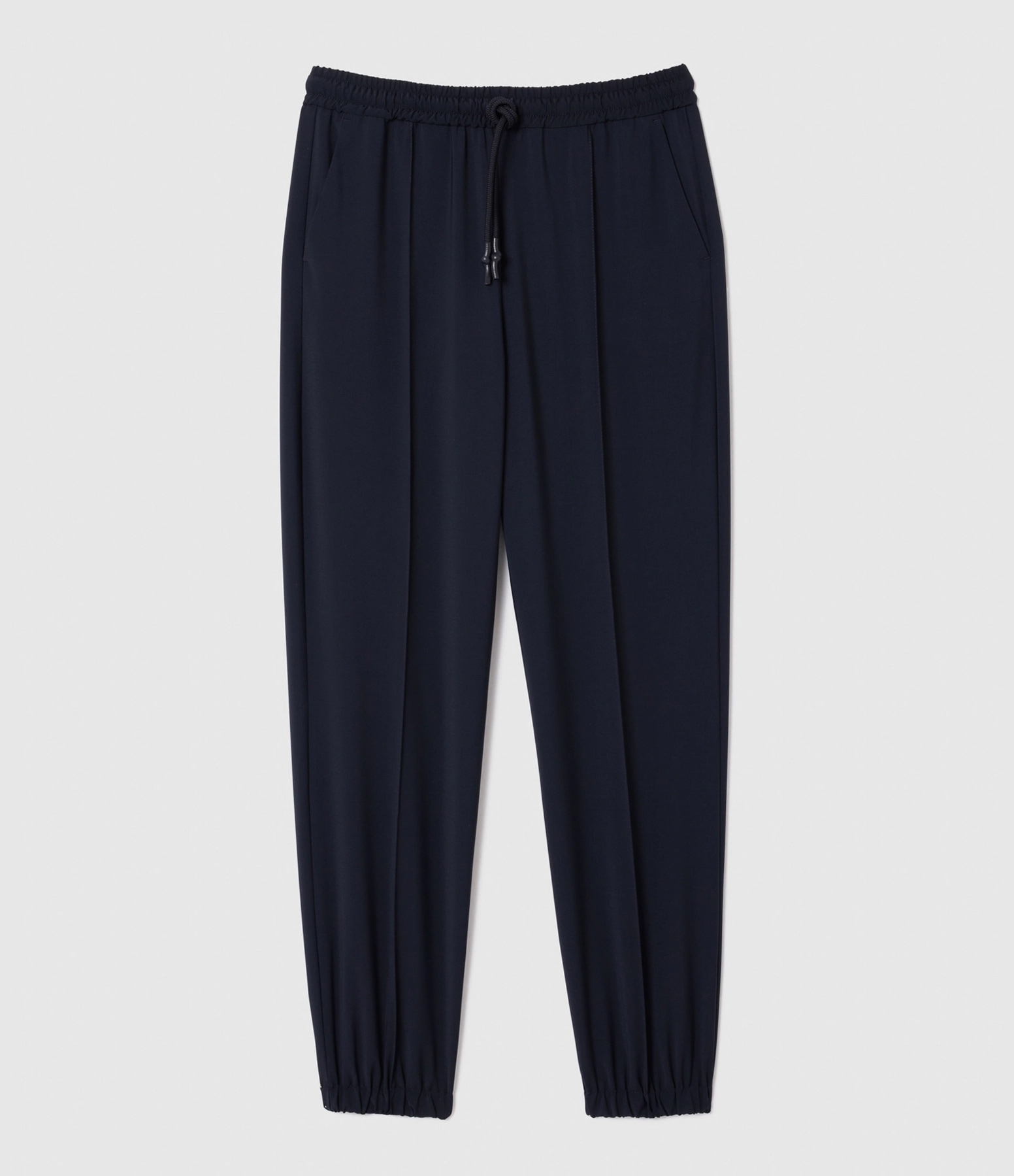 Pantalon Survêtement Oversize Laine Bleu Marine