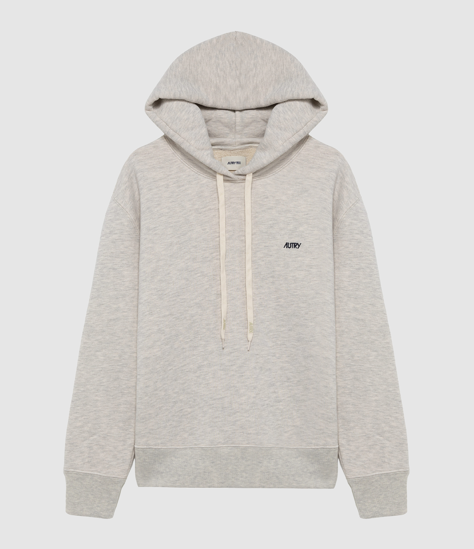 Sweatshirt Hoodie Main Wom Jersey Melange