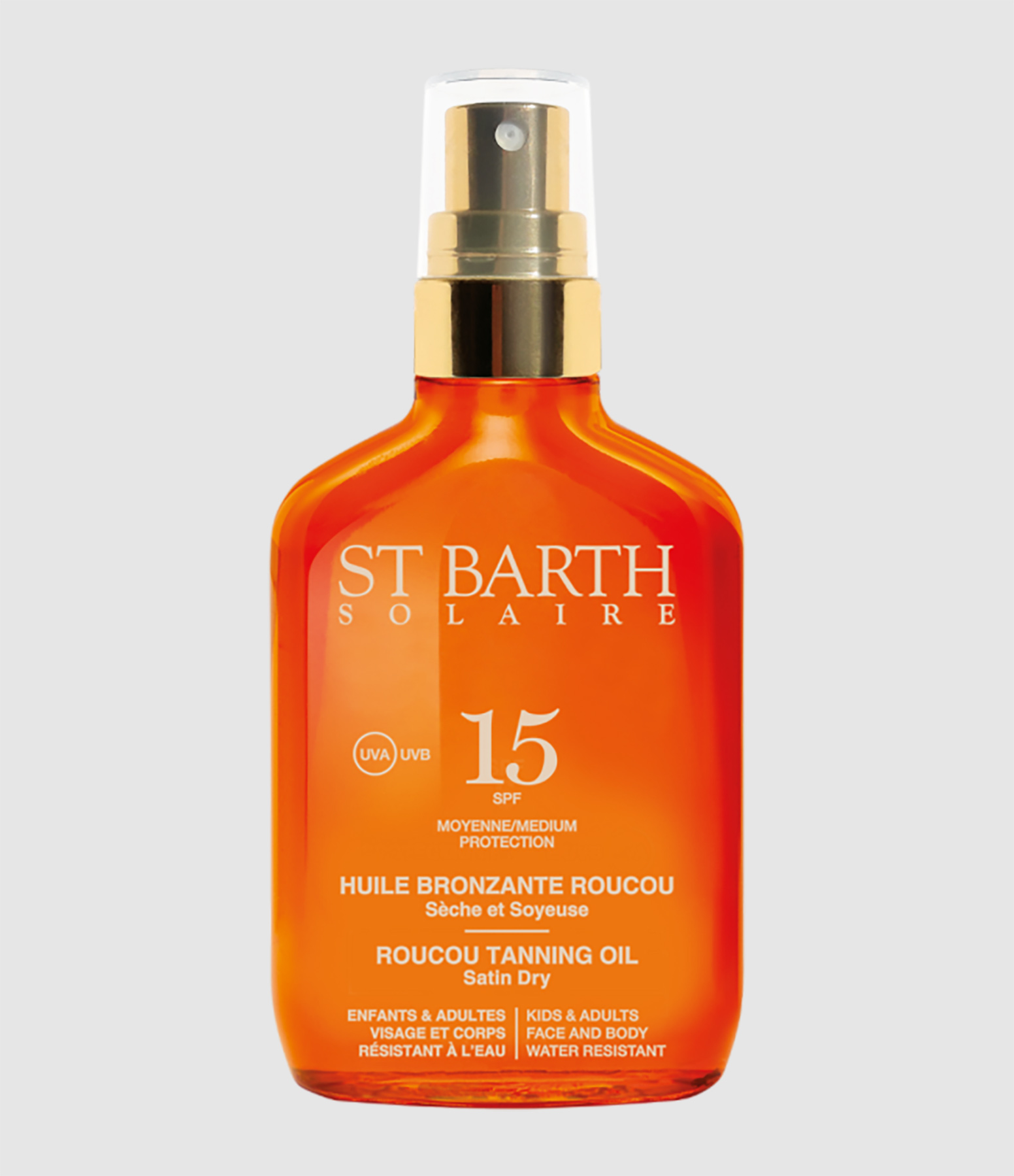 Huile Sèche Bronzante IP 15, 100ml