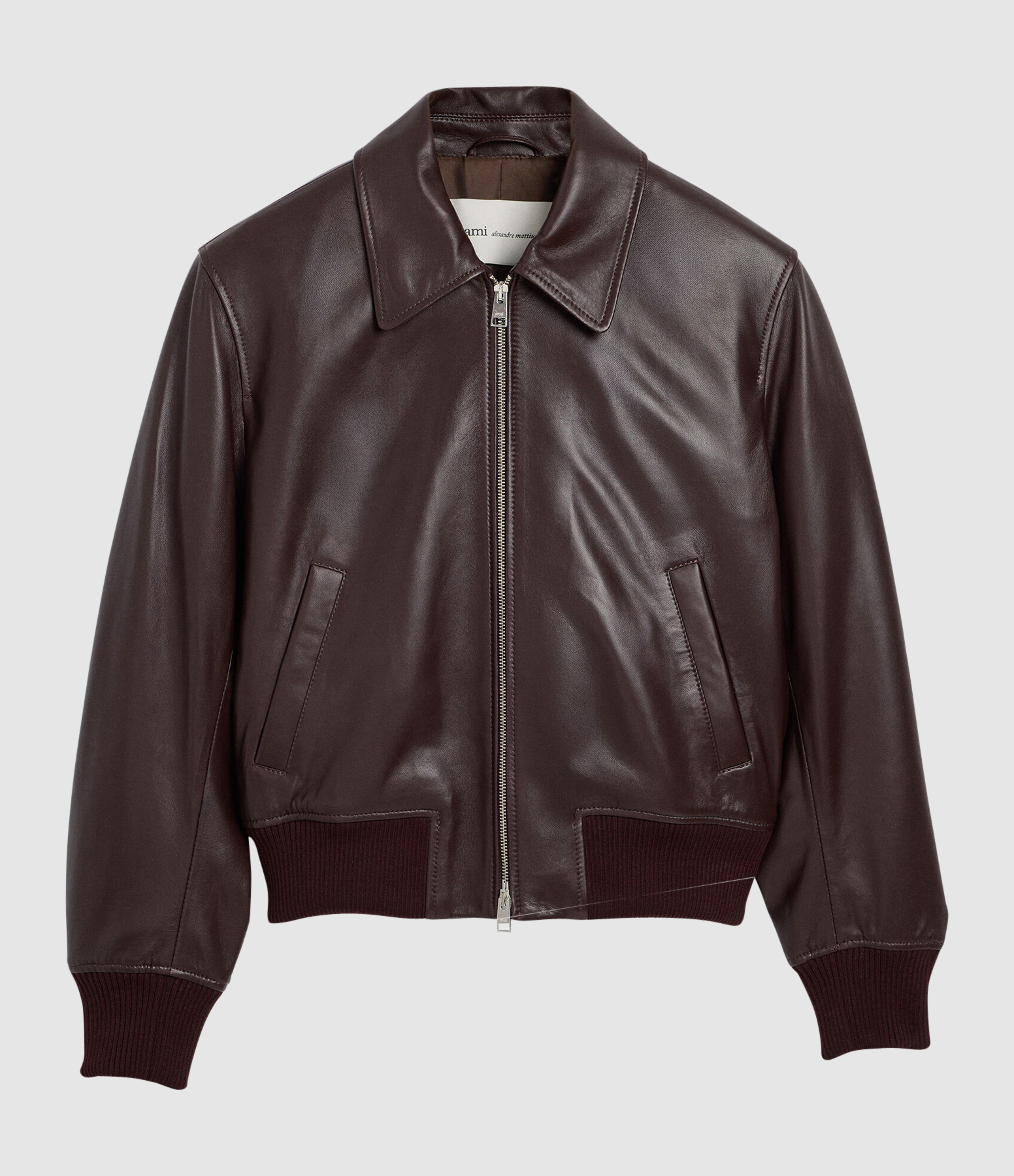 Veste Zipped Cerise Foncee