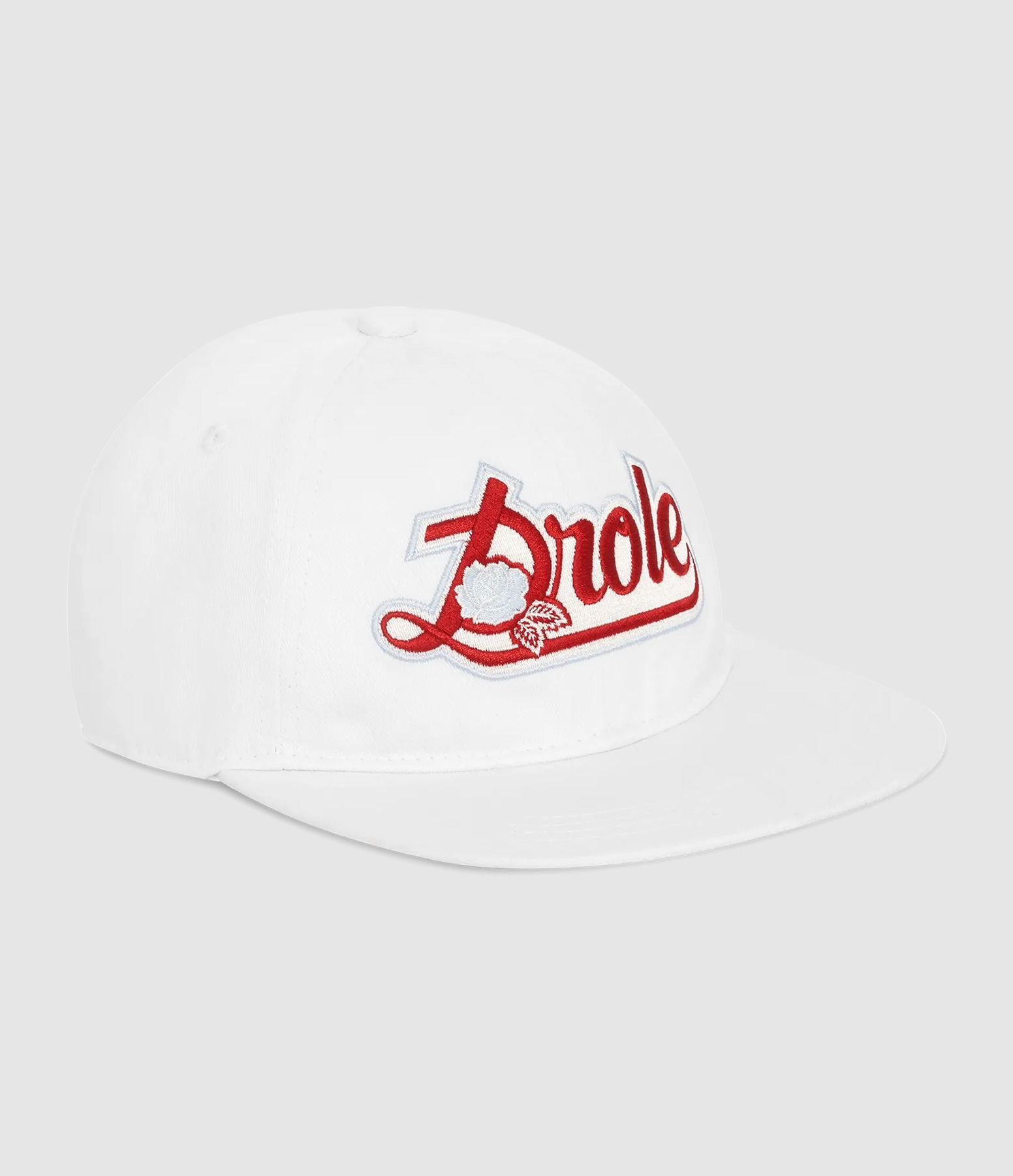 Casquette Drôle Rose White