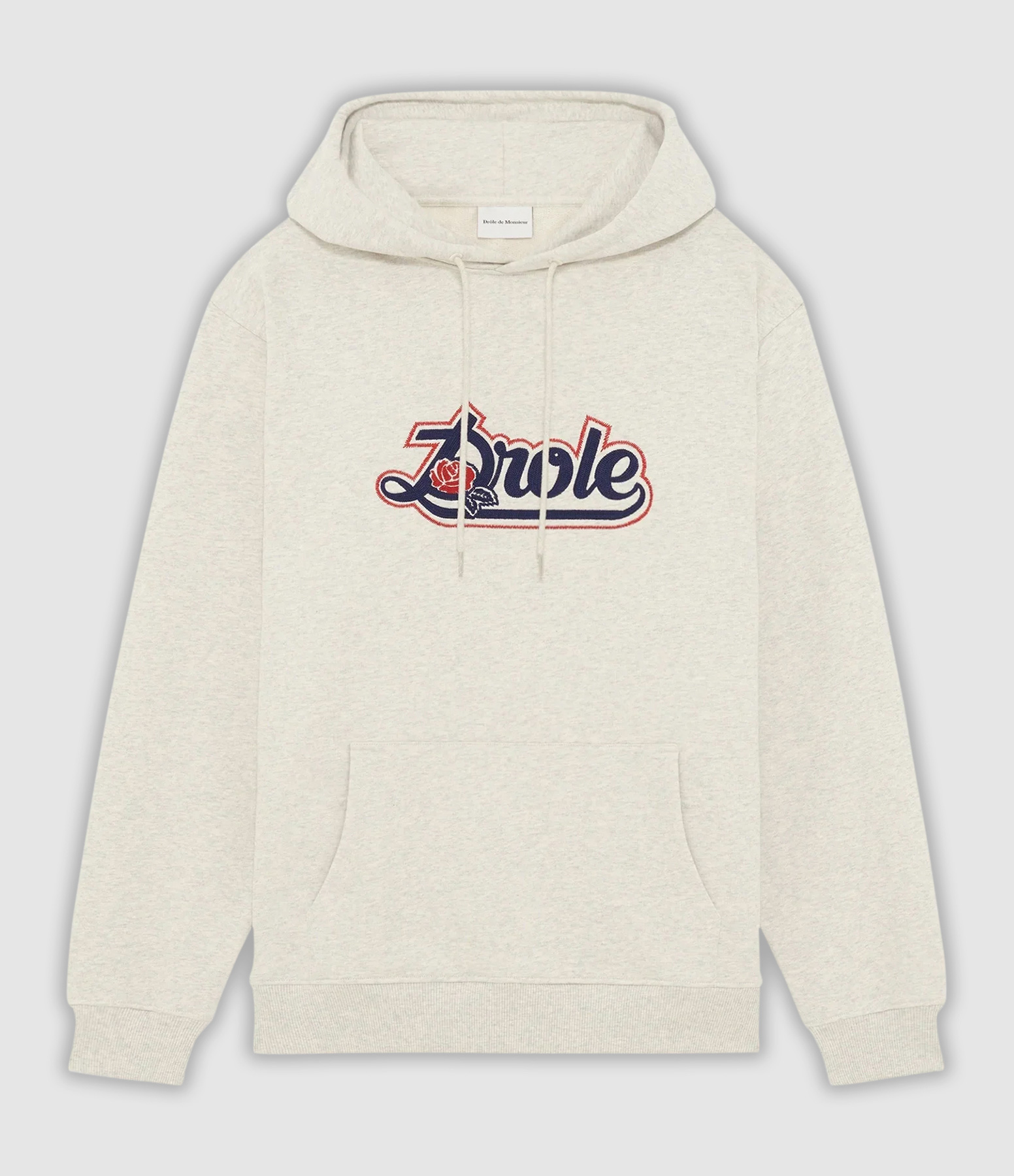 Hoodie Drôle Rose Heather Grey