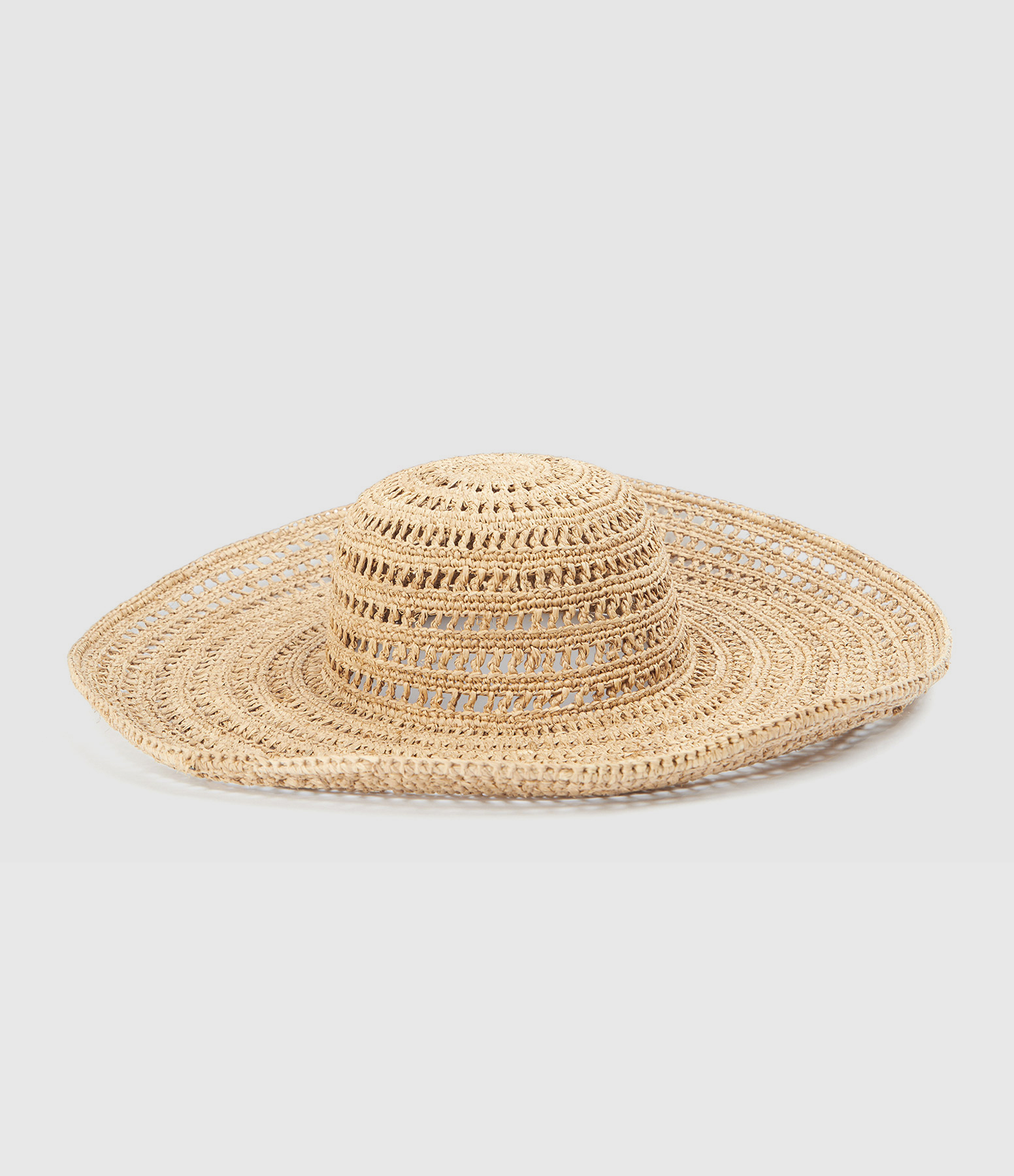 Chapeau Miaro Raphia Tea
