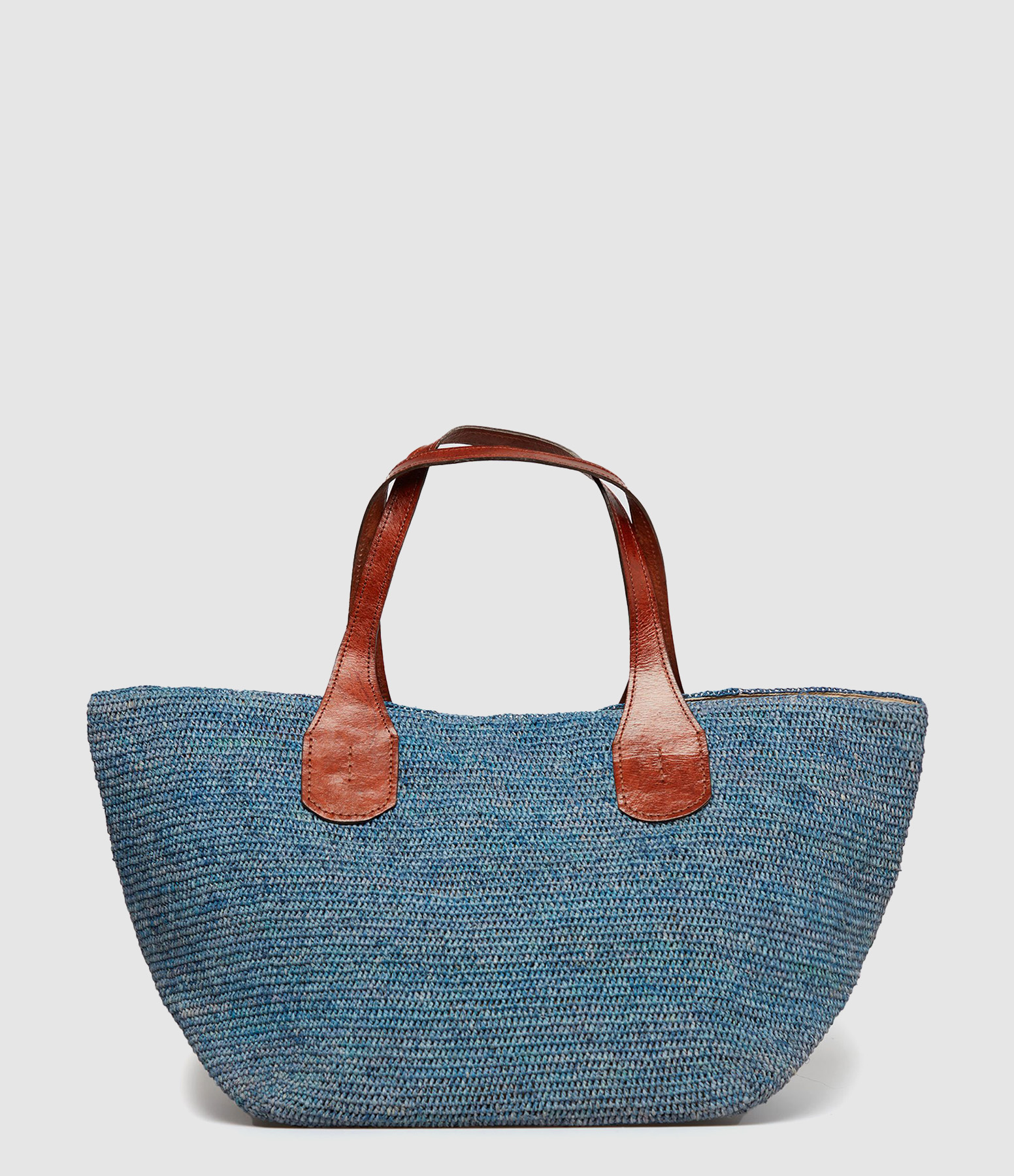 Cabas Tokyo II Raphia Denim