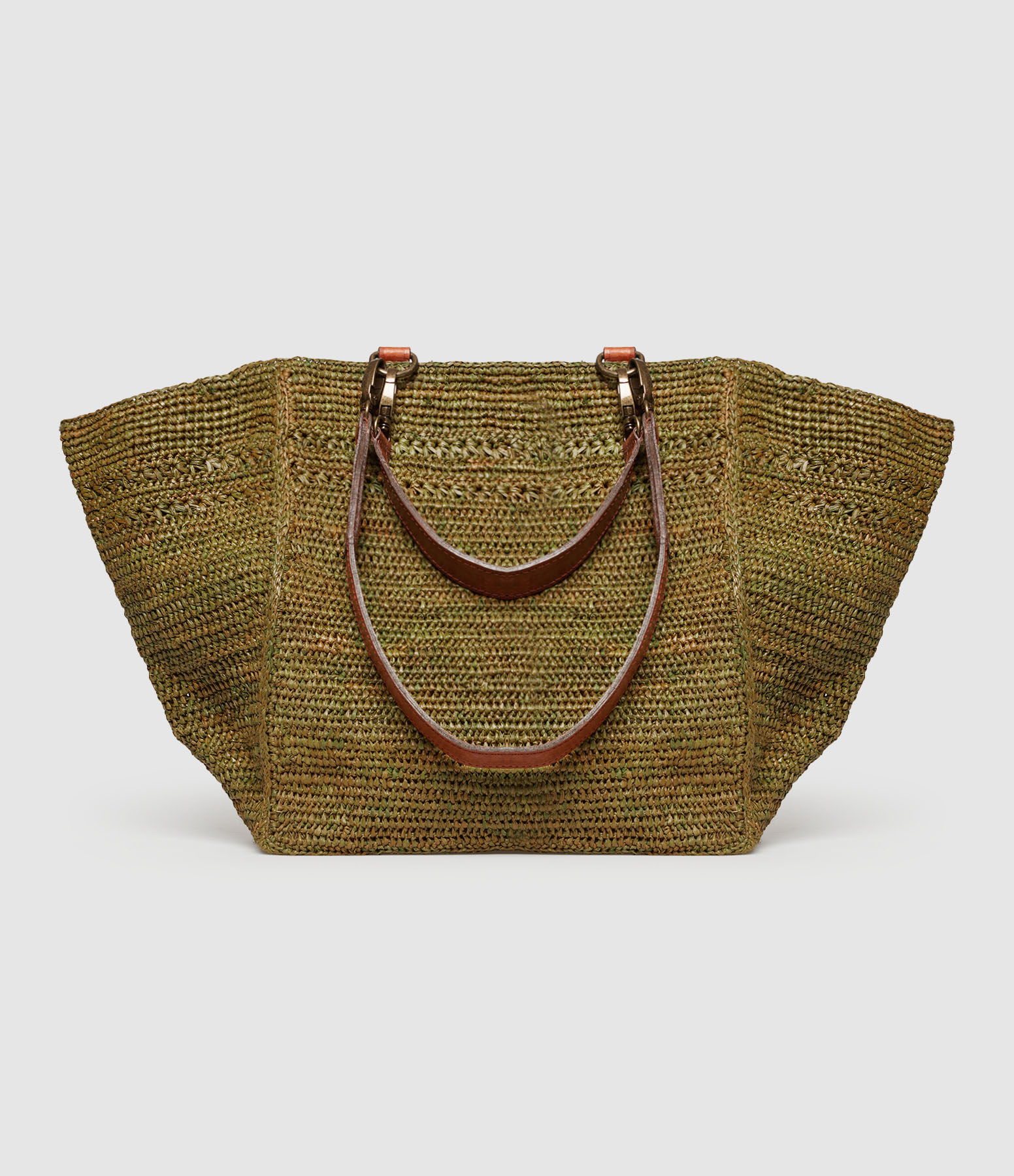 Sac à Main Vero Garden Vert, Collaboration Ibeliv x Véronika Loubry