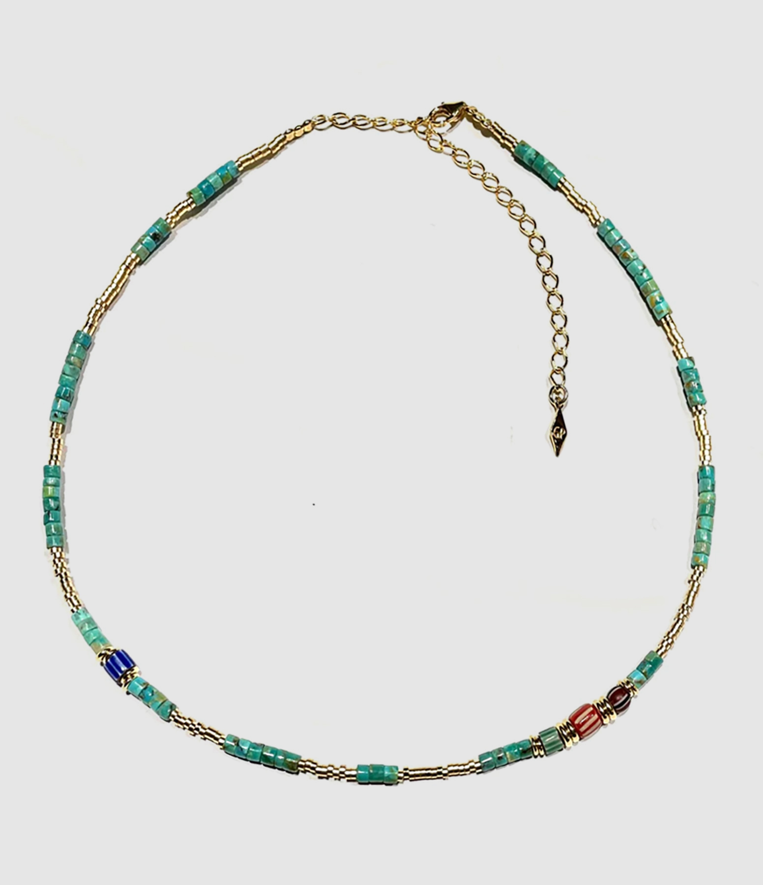 Collier Court Sacha Turquoise