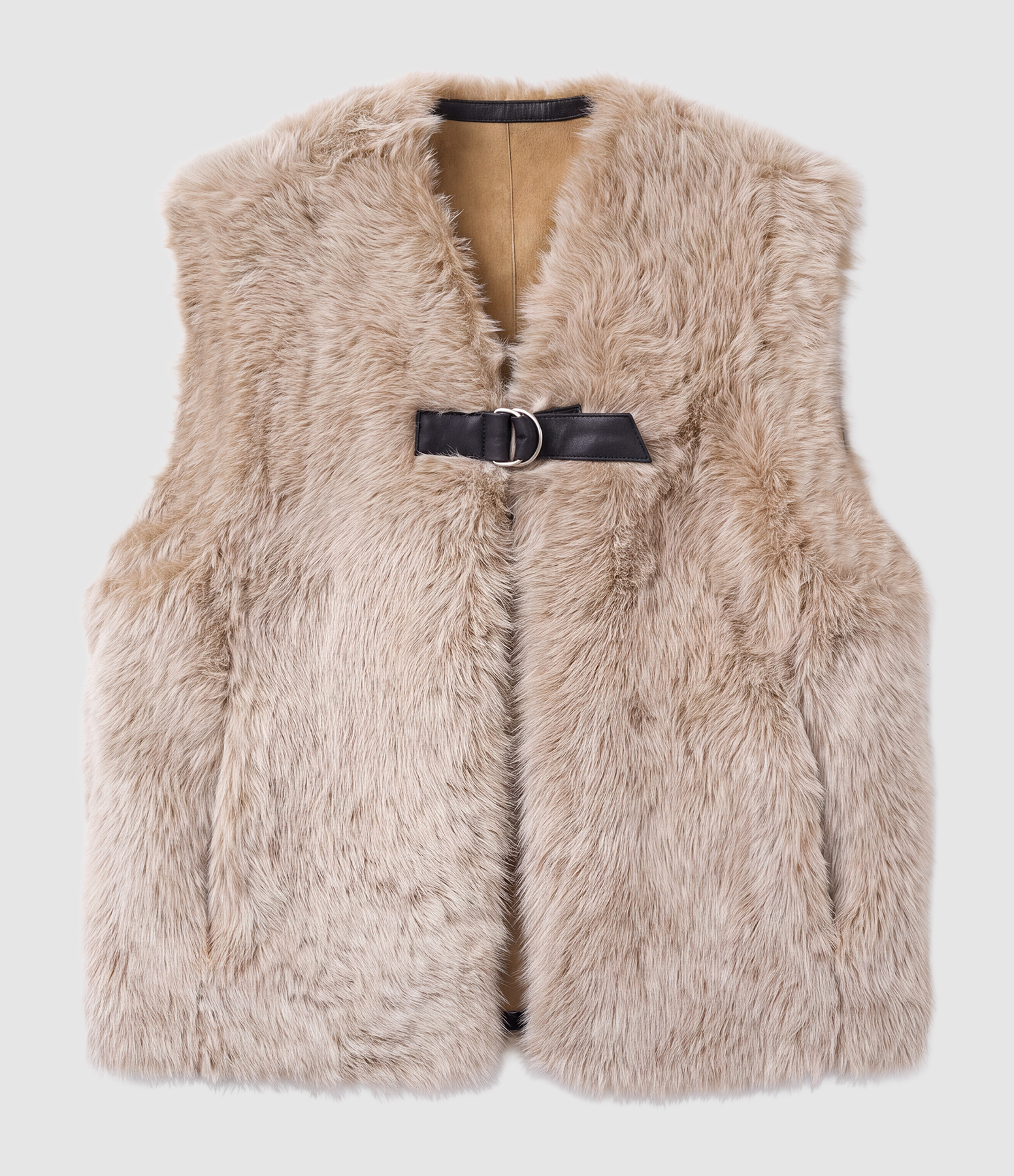 Gilet Riza Ecru, Défilé