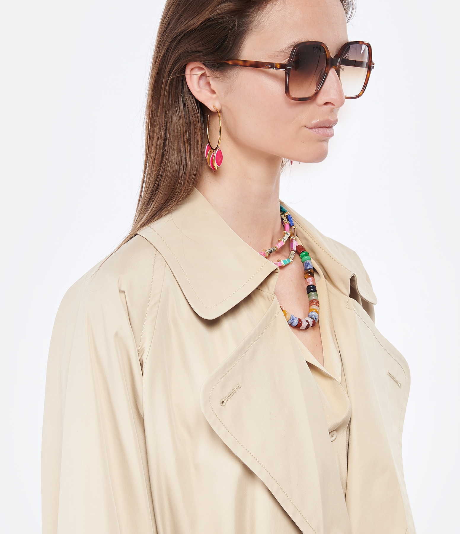 Lunettes de Soleil Salma 0077/G/S Marron Havana
