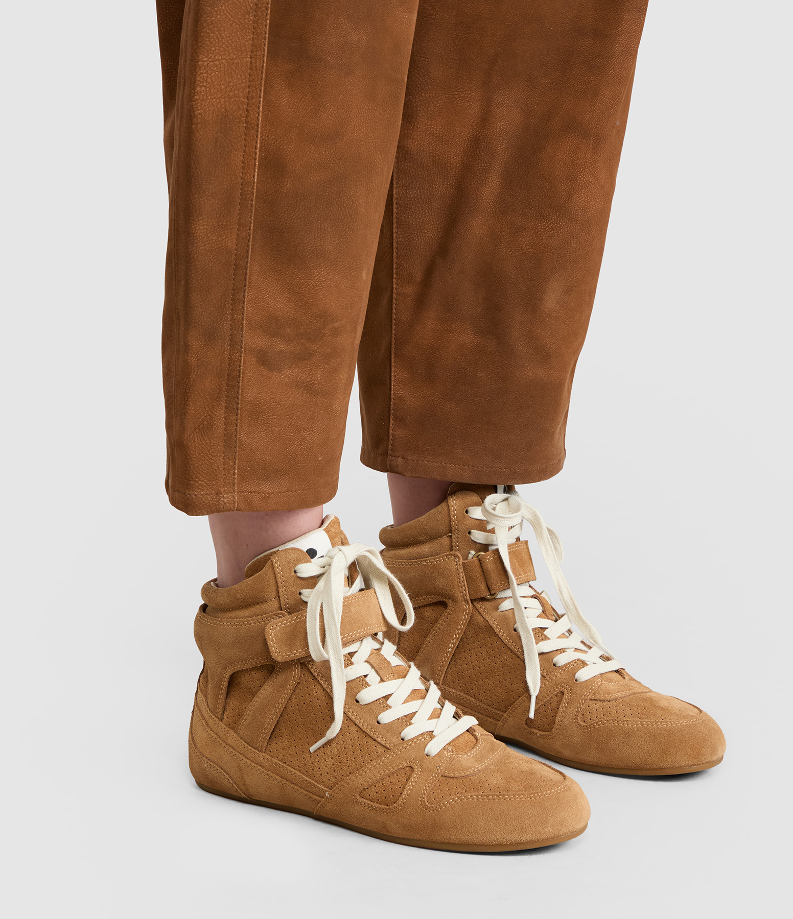 Baskets Senny High Cognac