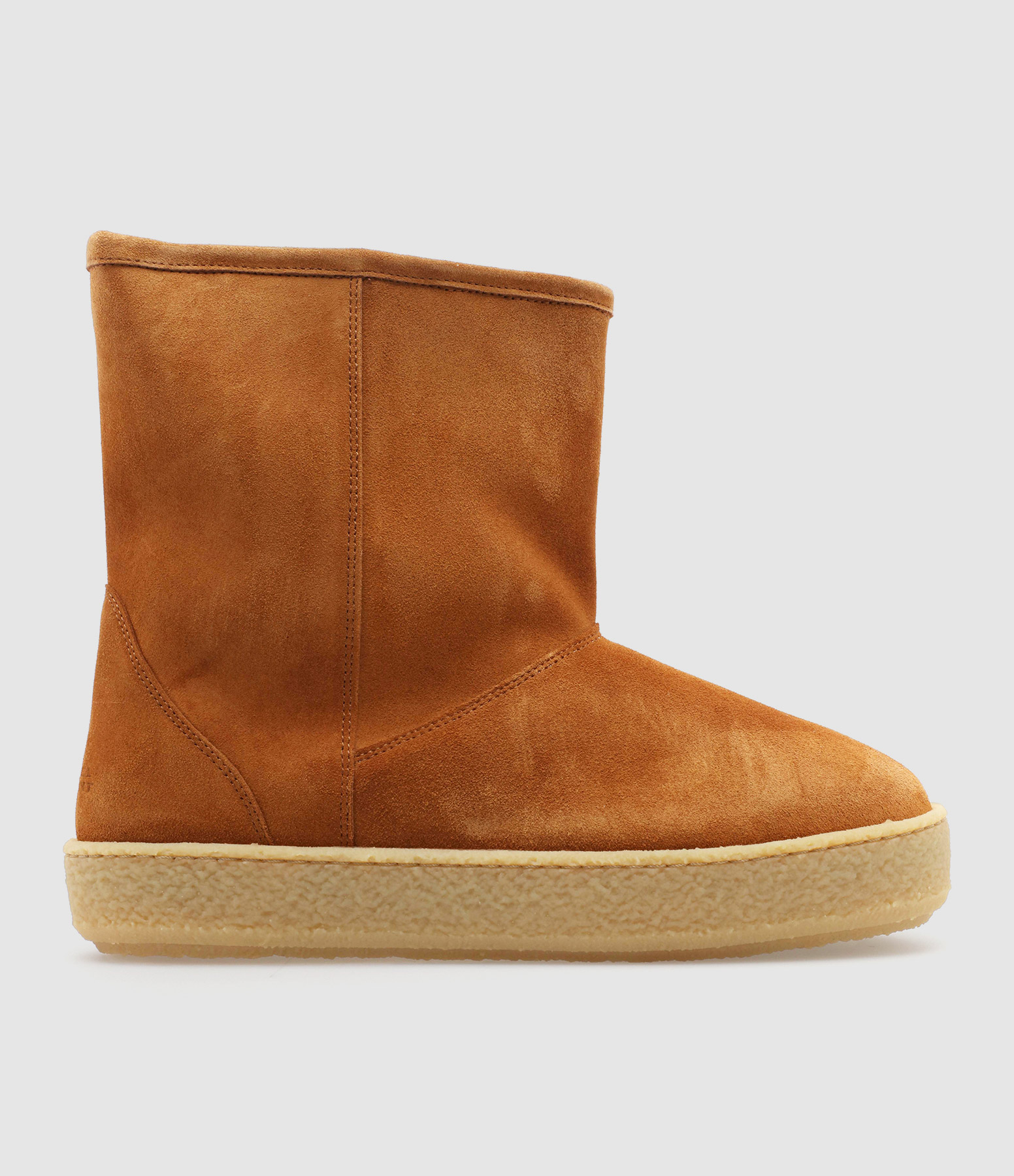 Boots Frieze Camel