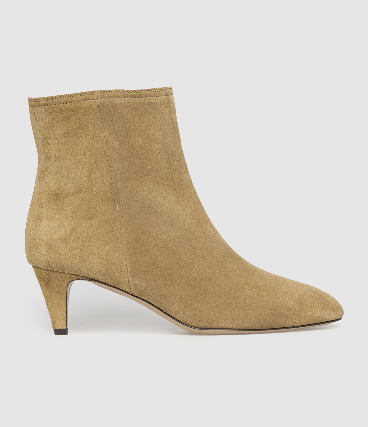 Bottines Deone Cuir Taupe