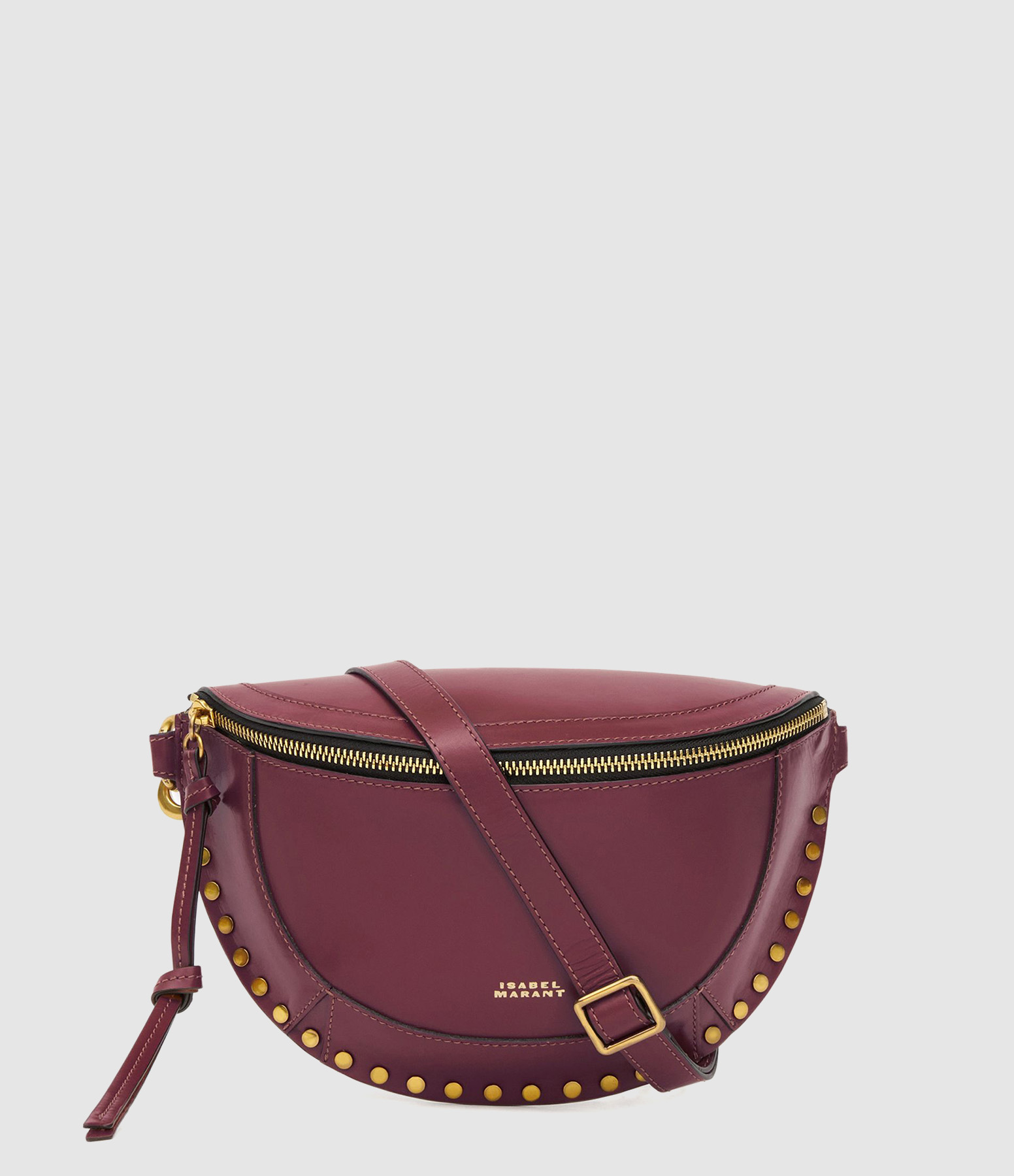 Sac Banane Skano Cuir Lisse Bordeaux