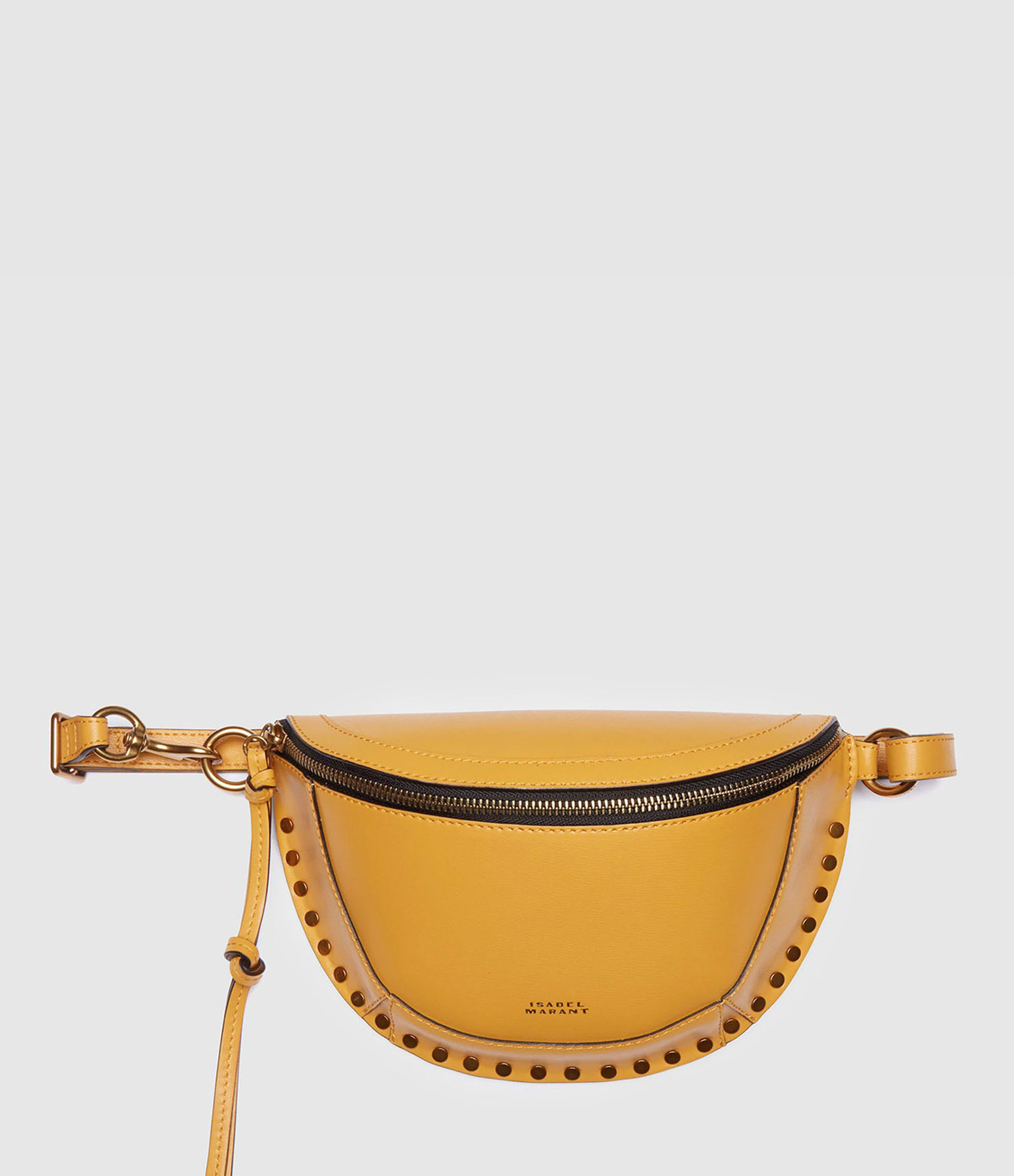 Sac Banane Skano Cuir Lisse Ocre