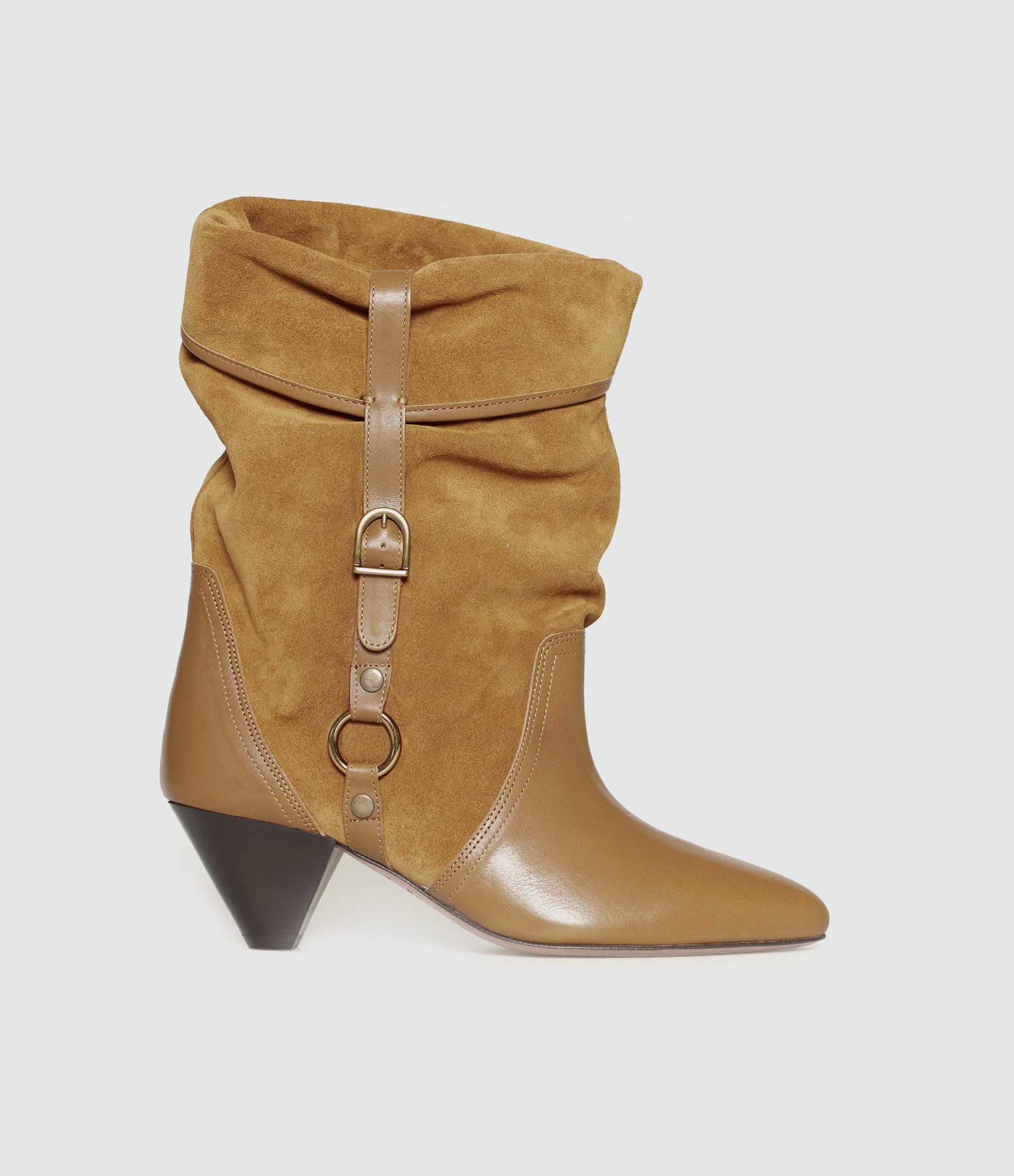 Boots Darner Buckle Chestnut