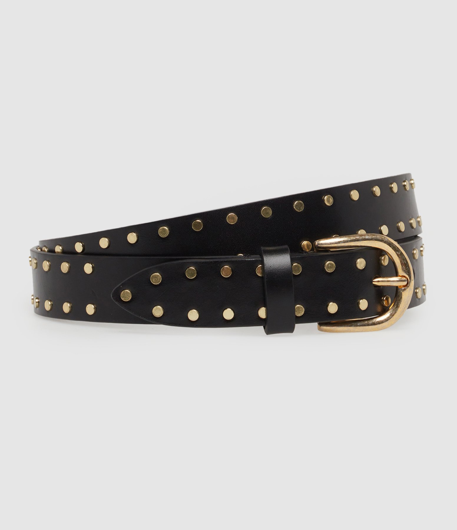 Ceinture Zap Clous Noir